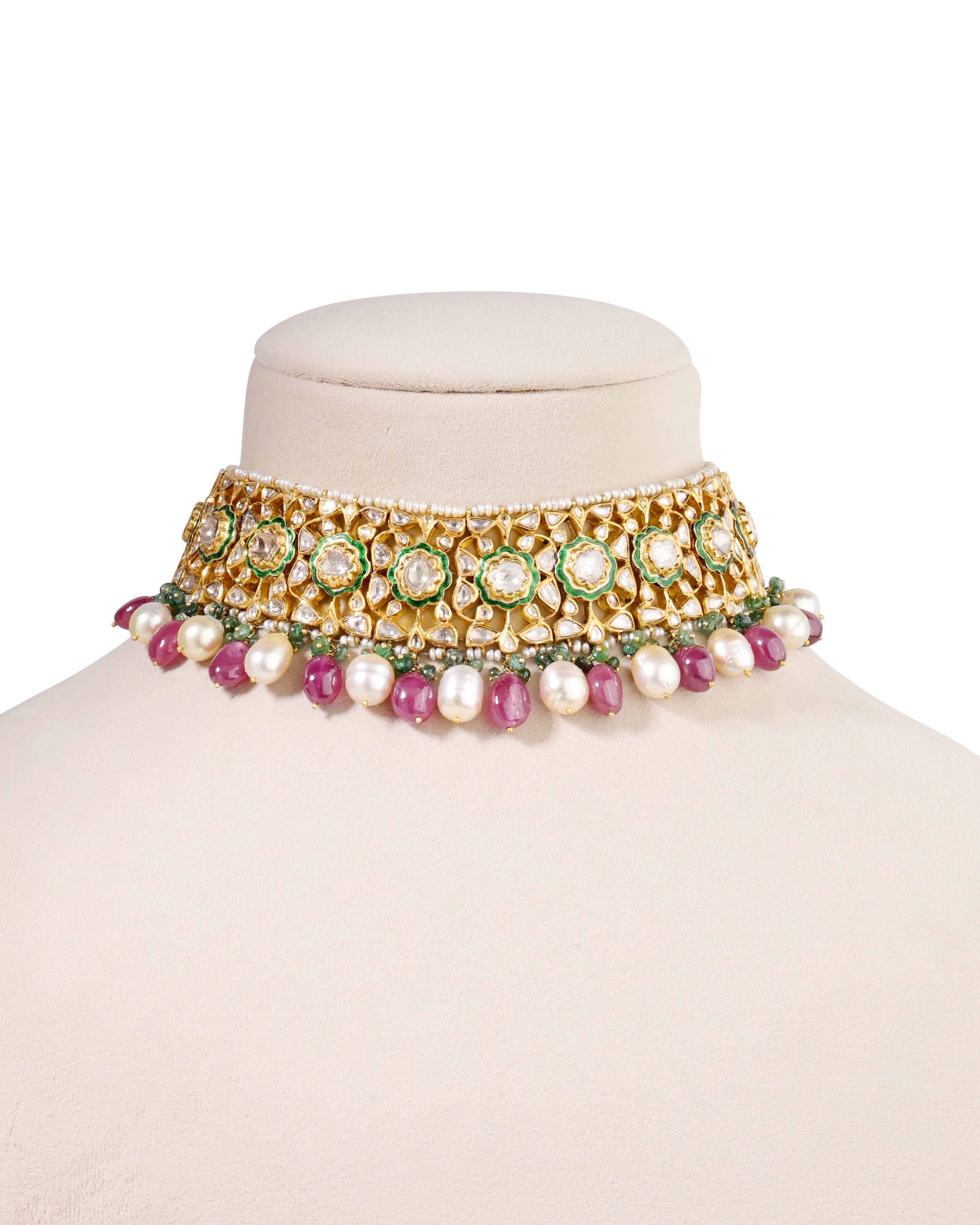 Polki Choker Necklace