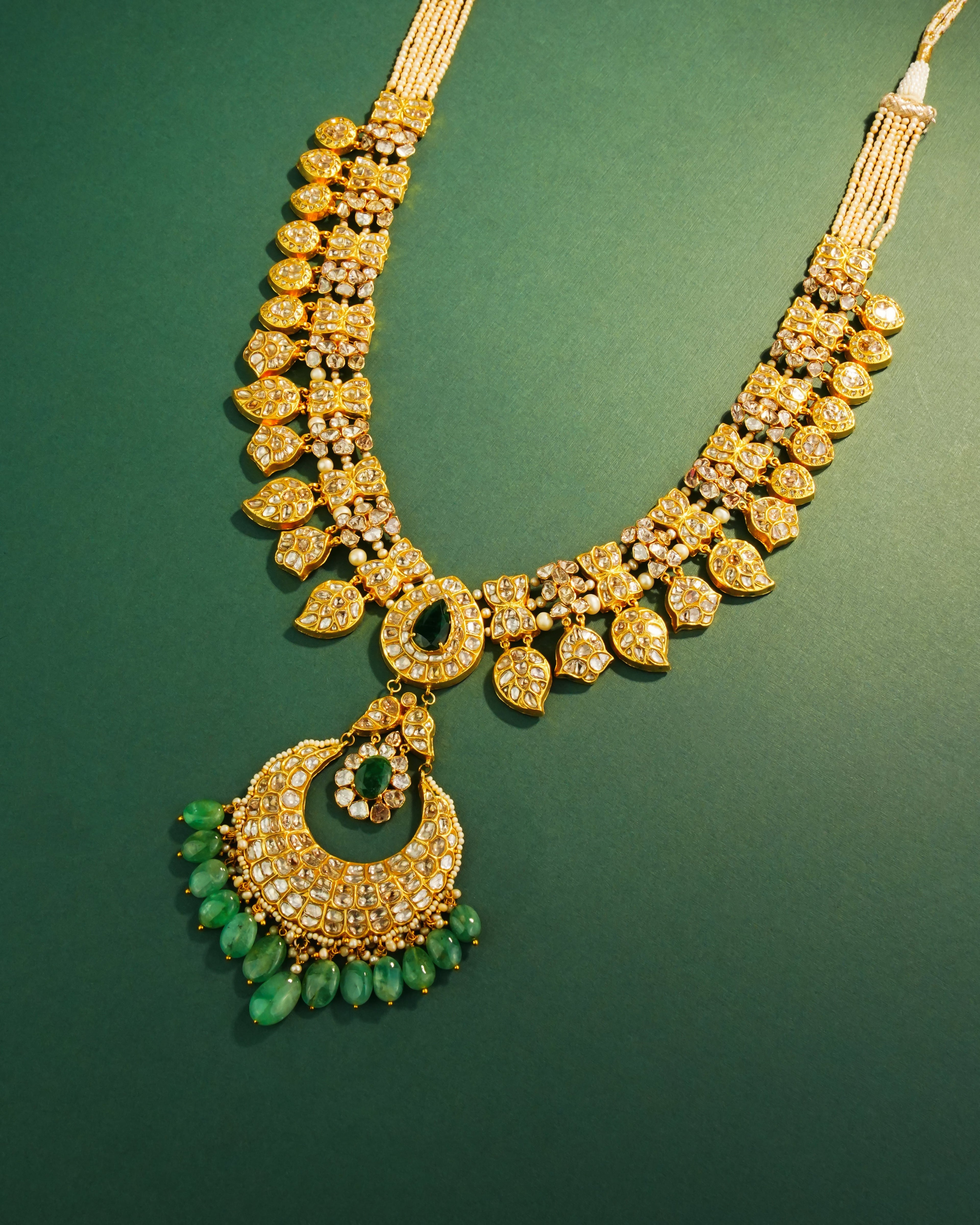 Reevati Polki Long Necklace