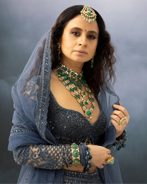 Adelora Polki And Diamond Ring