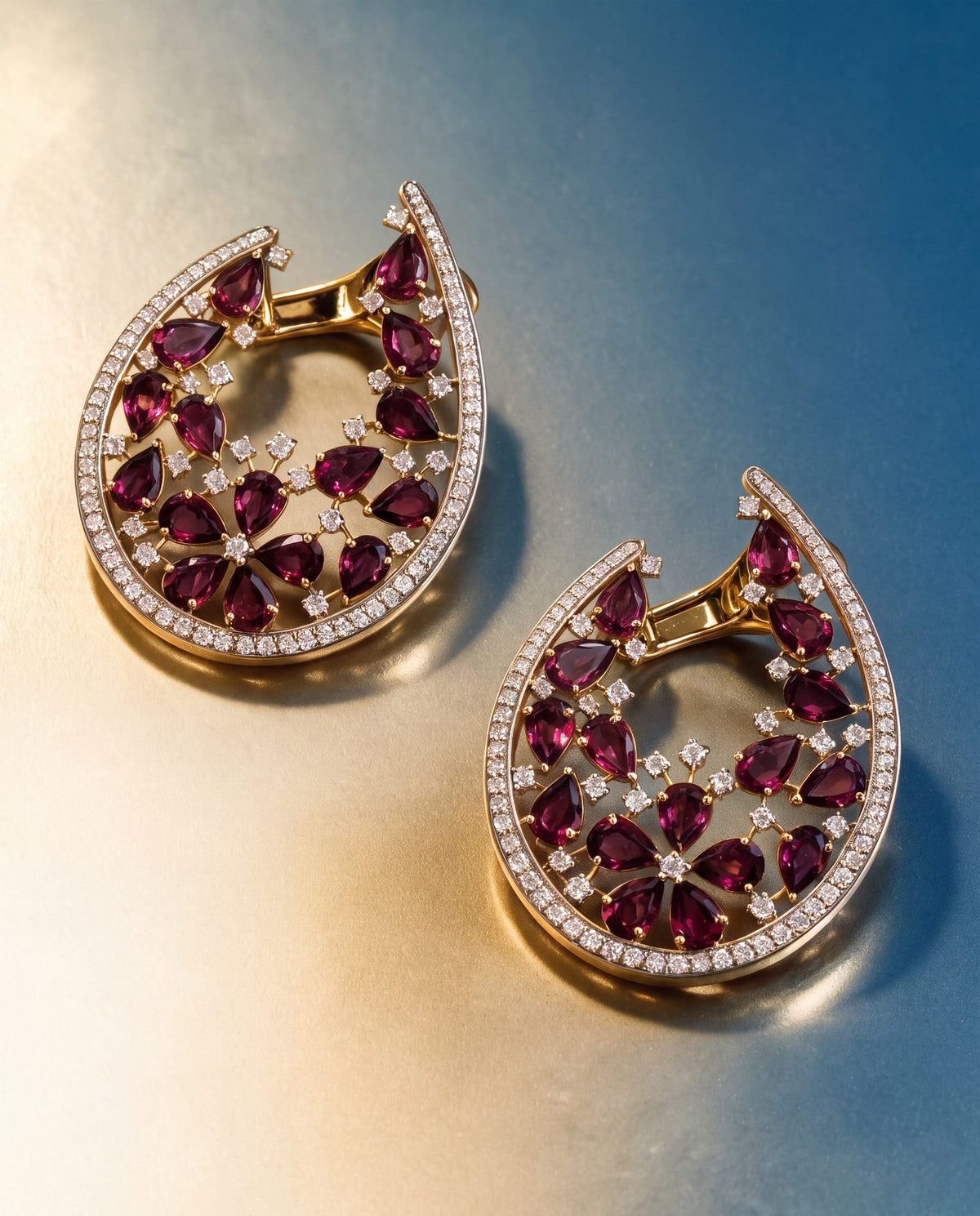 Diamond Long Earrings