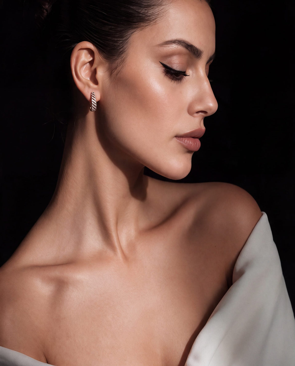 Diamond Long Earrings