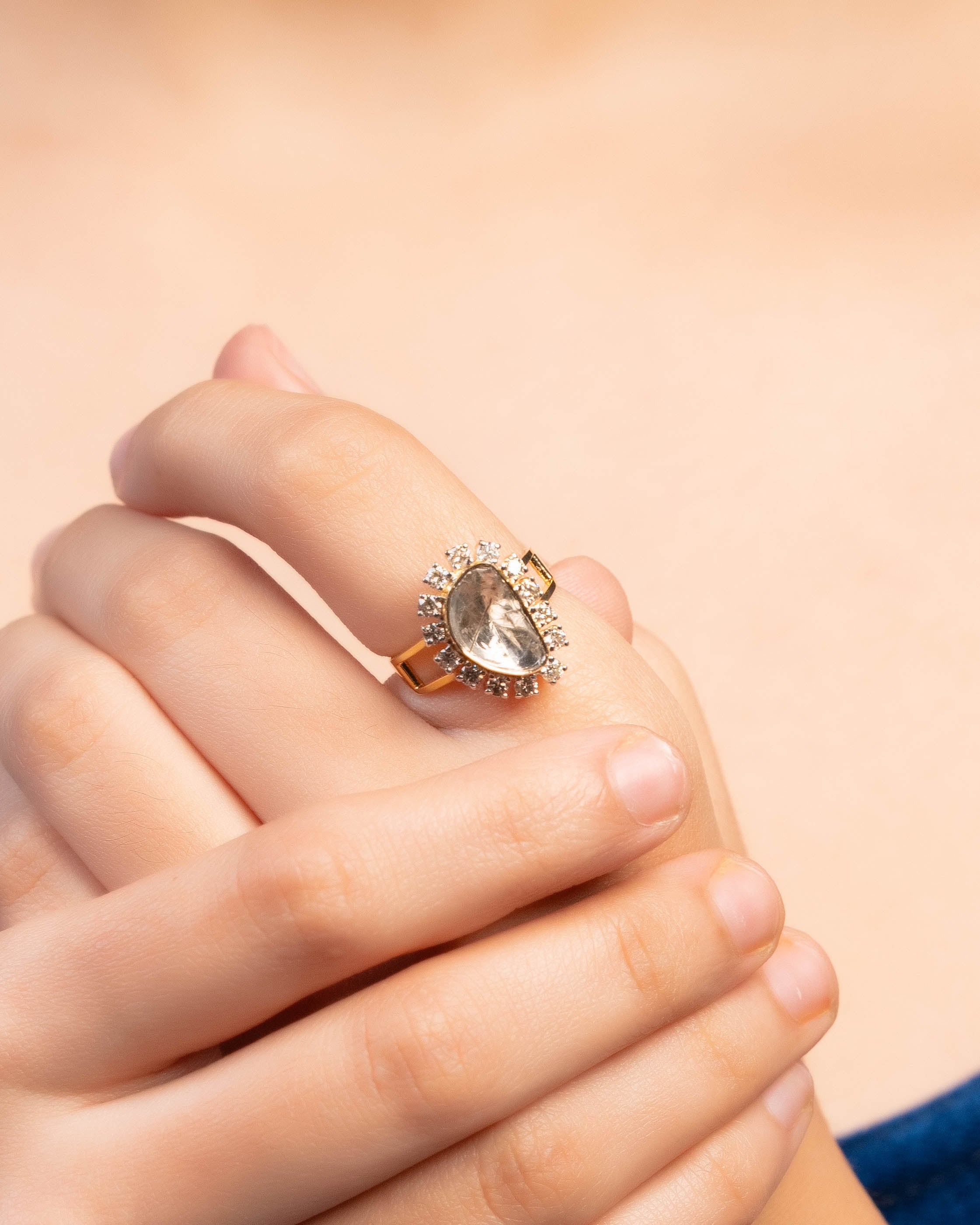 Aviva Polki And Diamond Rings