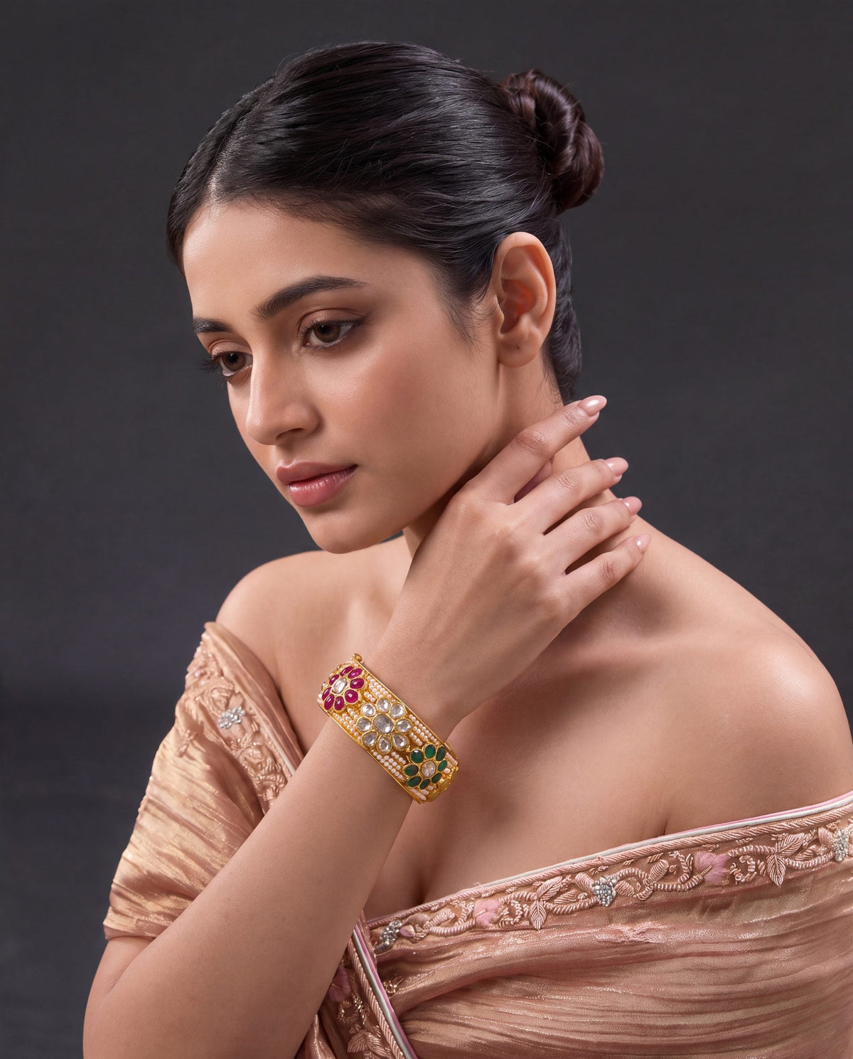 Shushma Polki Bangle