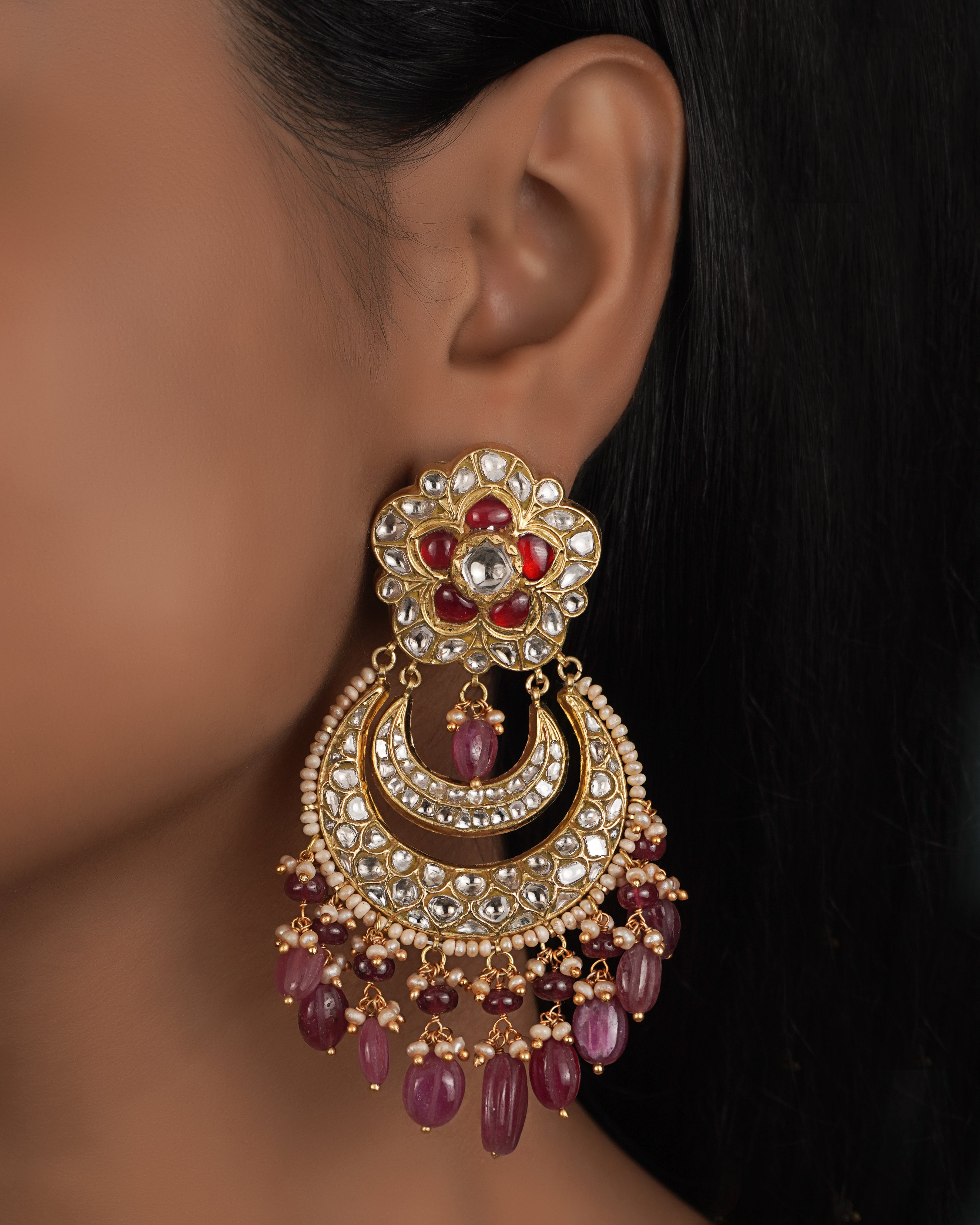 Alys Polki Chandbalis