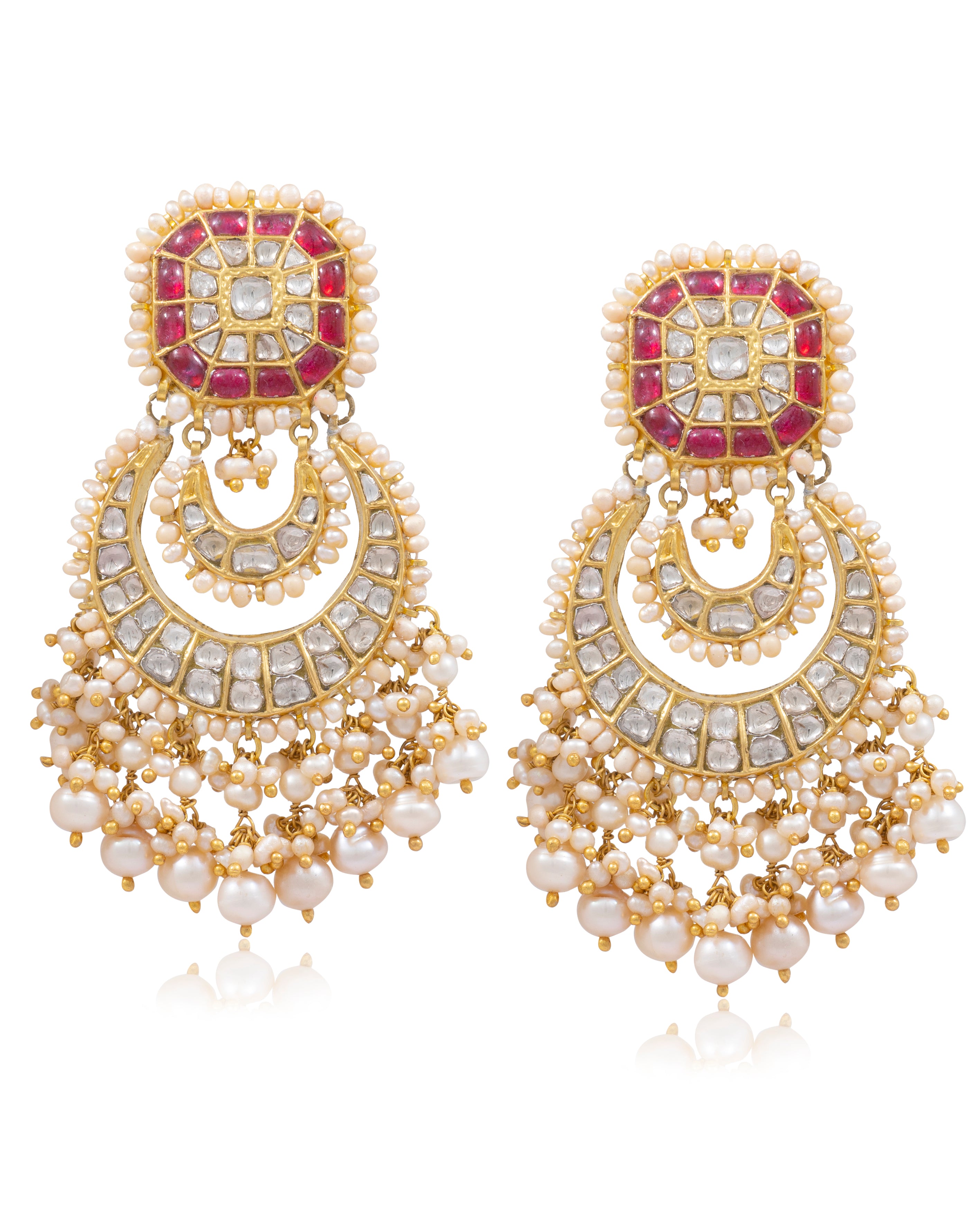 Disha Patani - Addison Polki Chandbalis