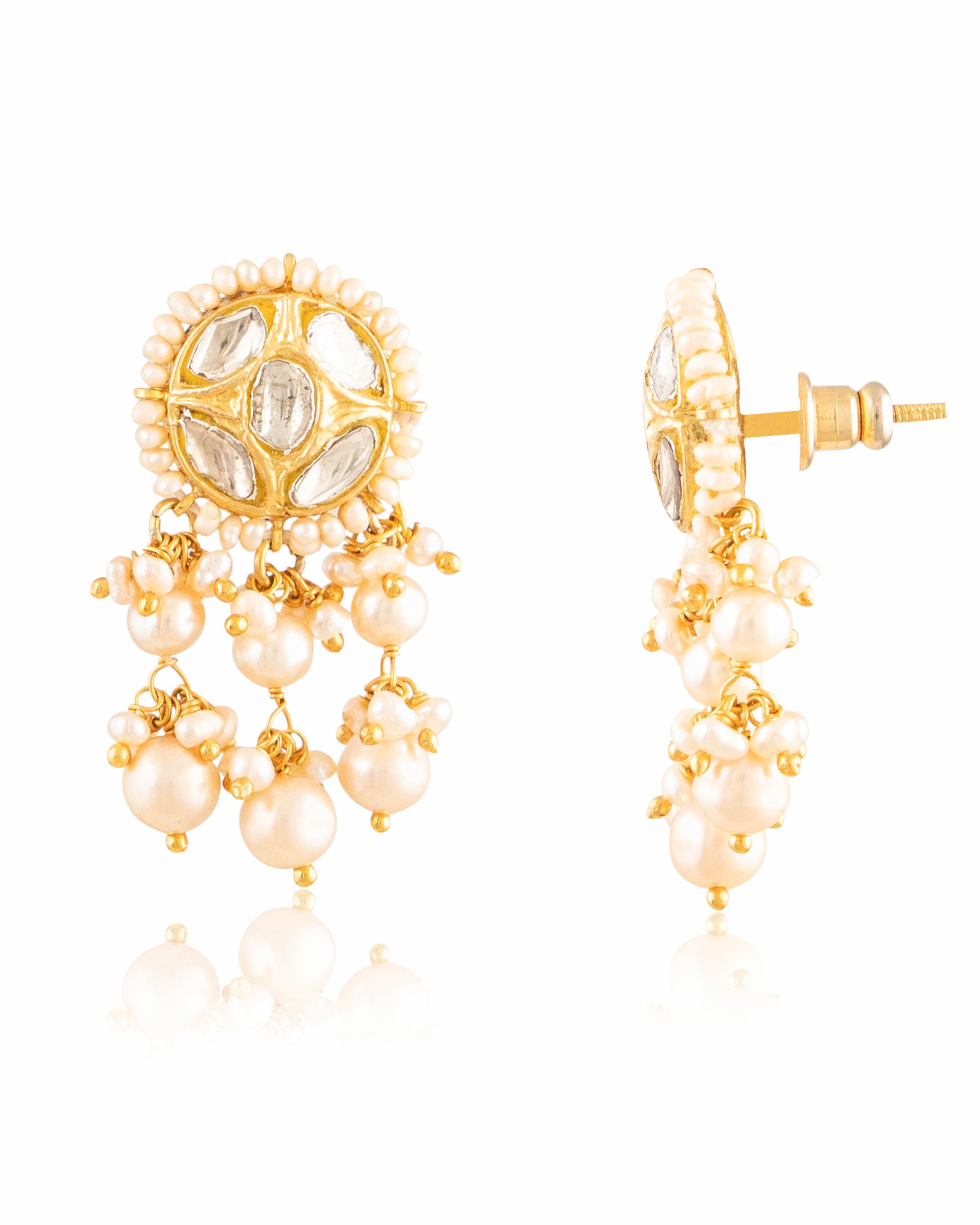 Sheeza Choker And Swati Tops Polki Set