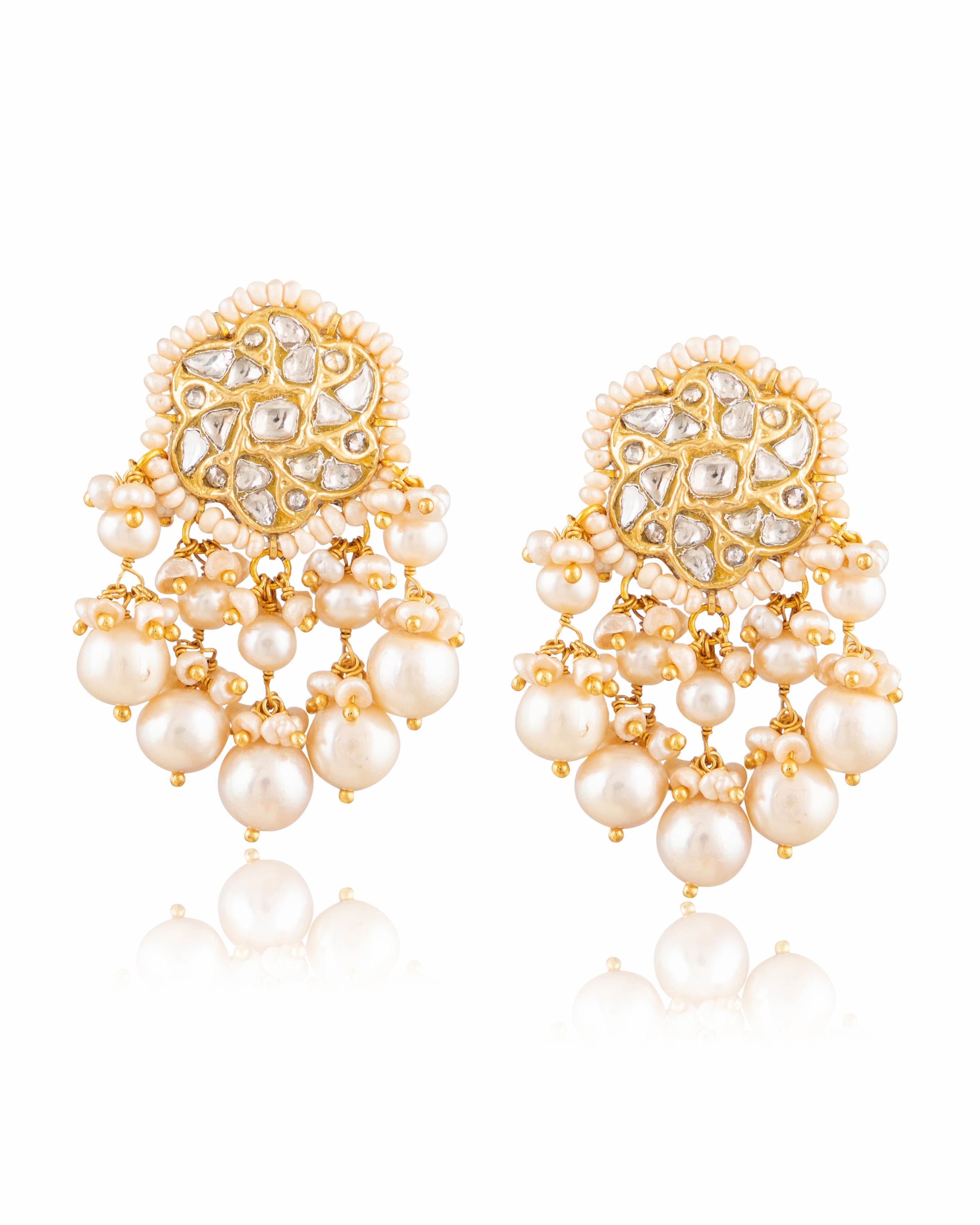 Anushka Choker And Tanisha Tops Polki Set