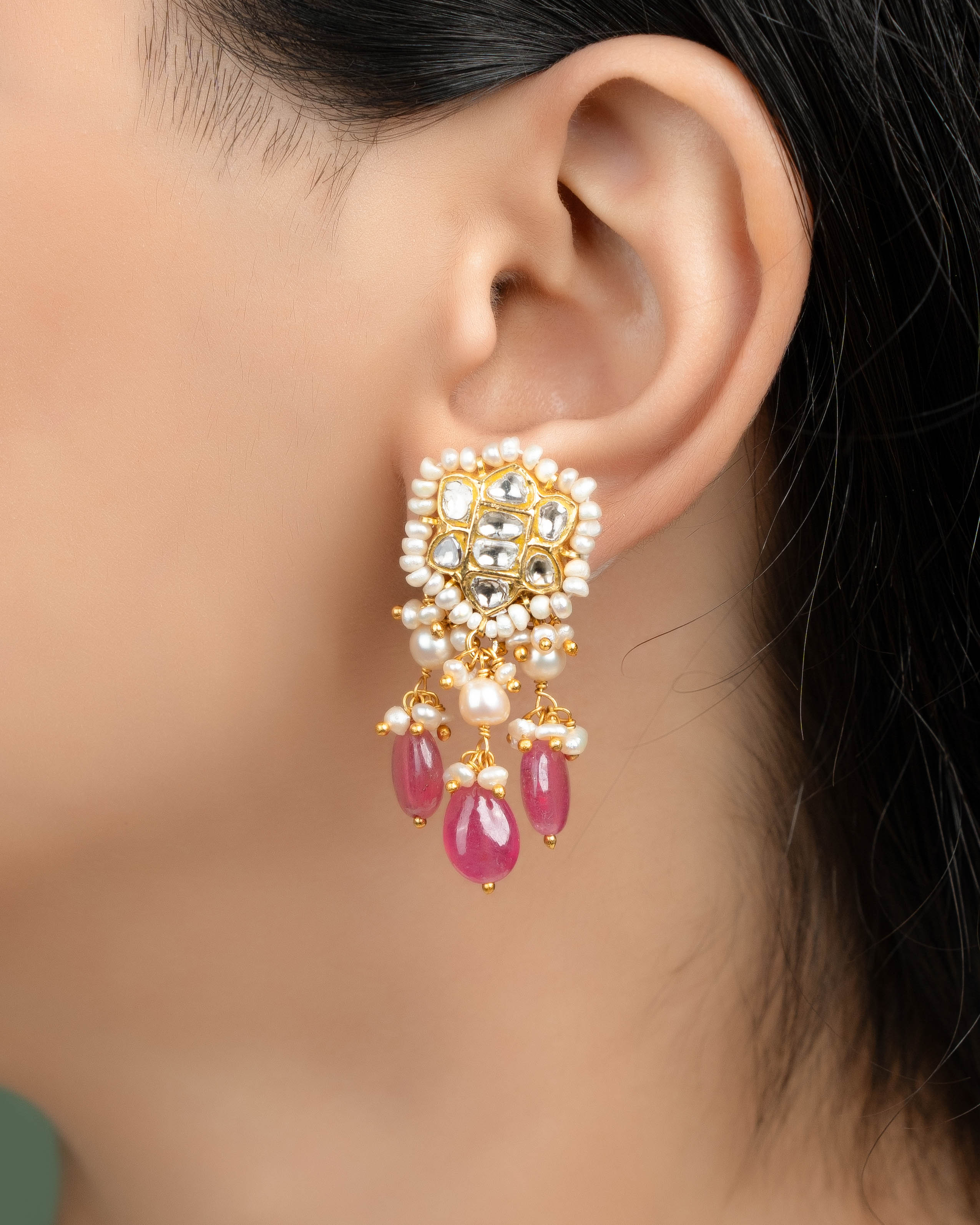 Dhanisha Bridal Polki Polki Set