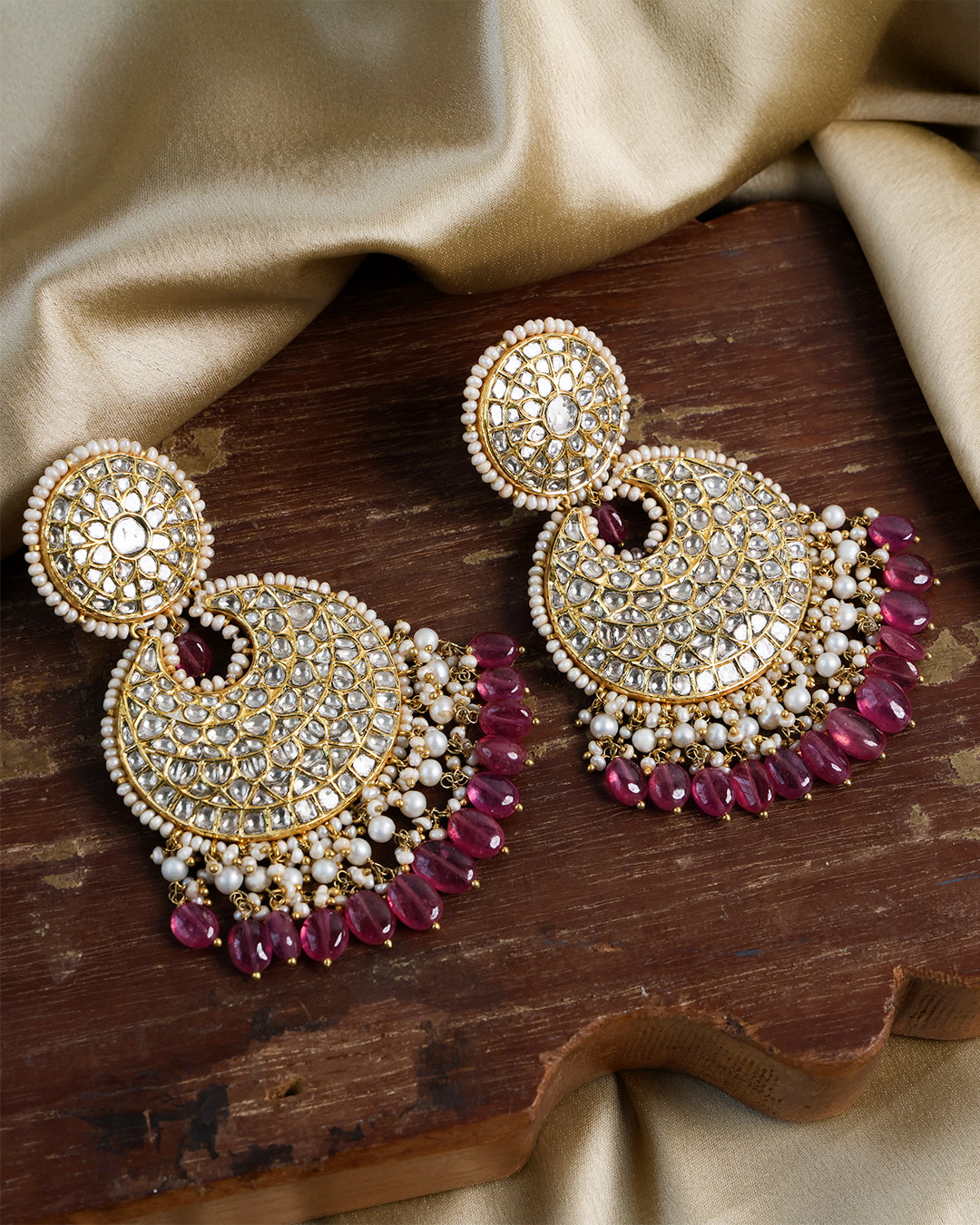 Elowina Polki Chandbalis