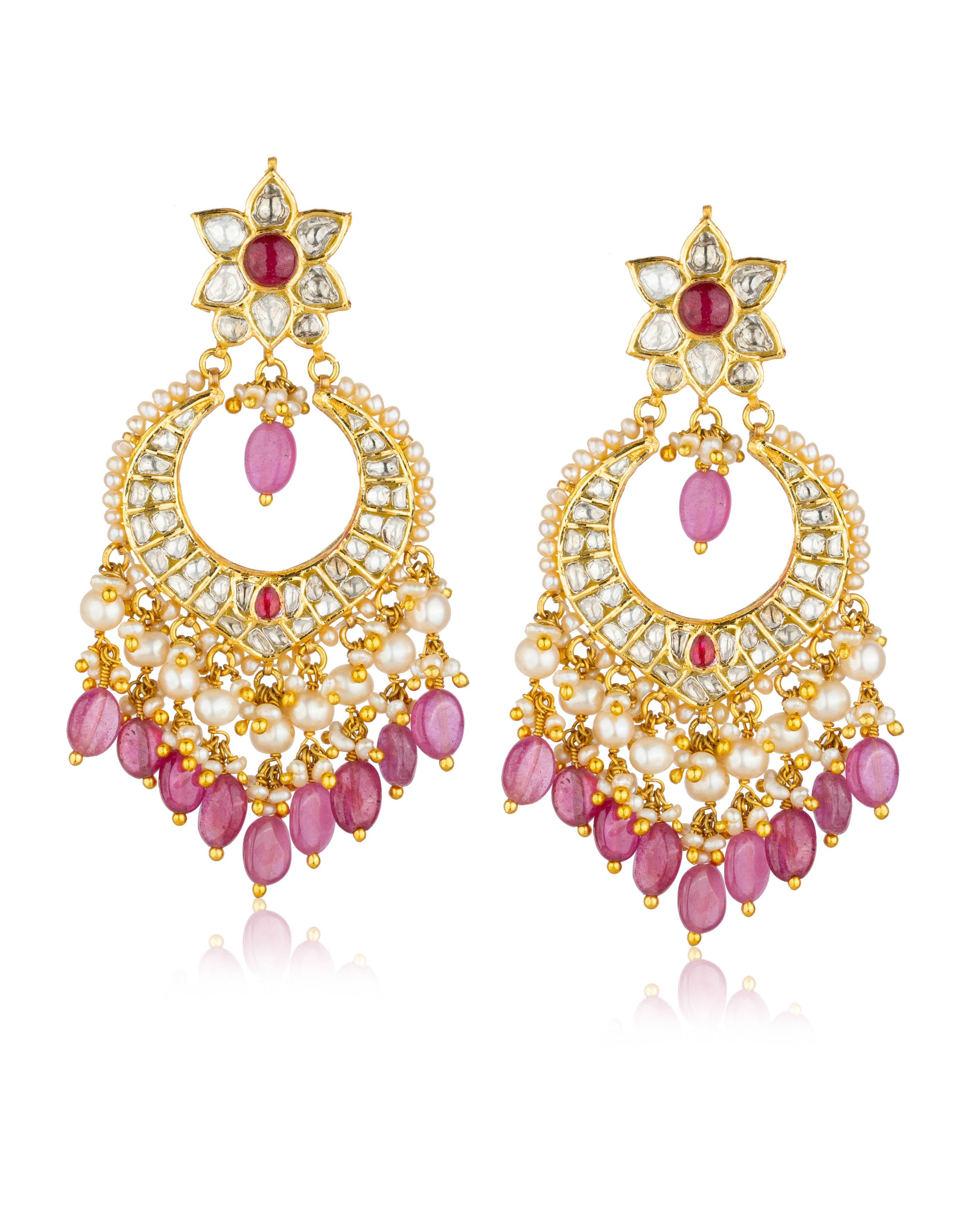 Sahra Polki Chandbalis