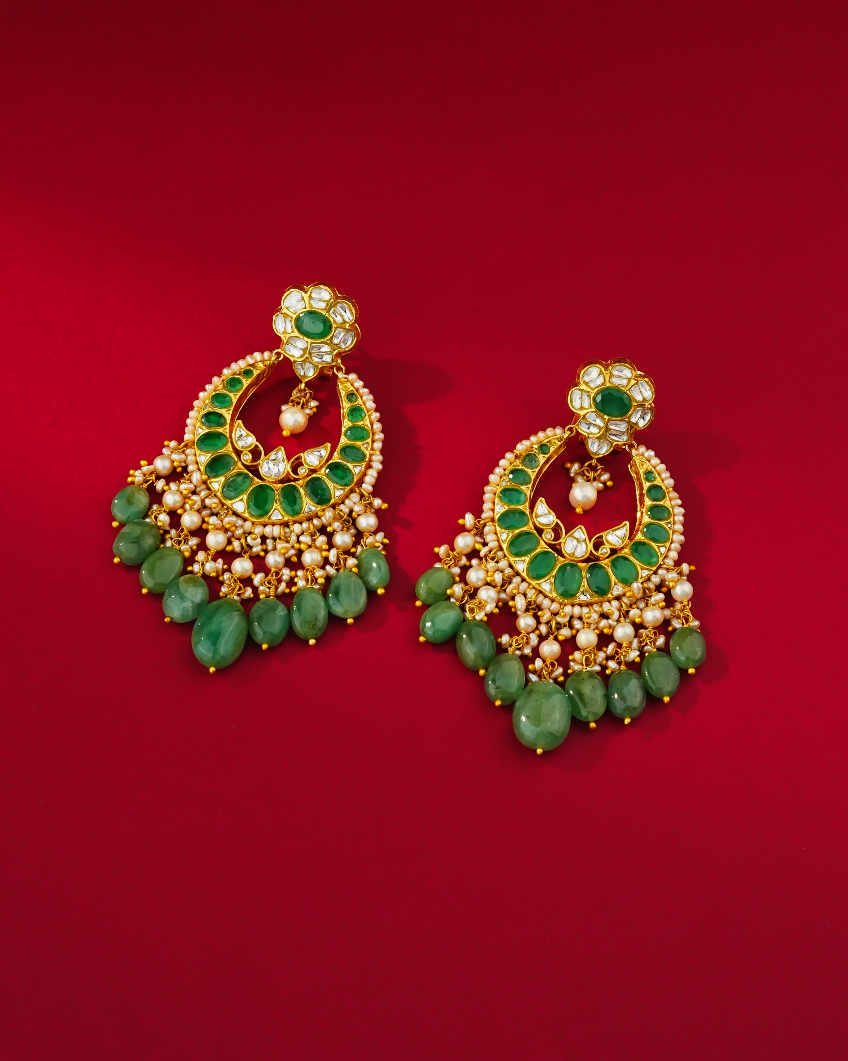 Shazia Polki Chandbalis