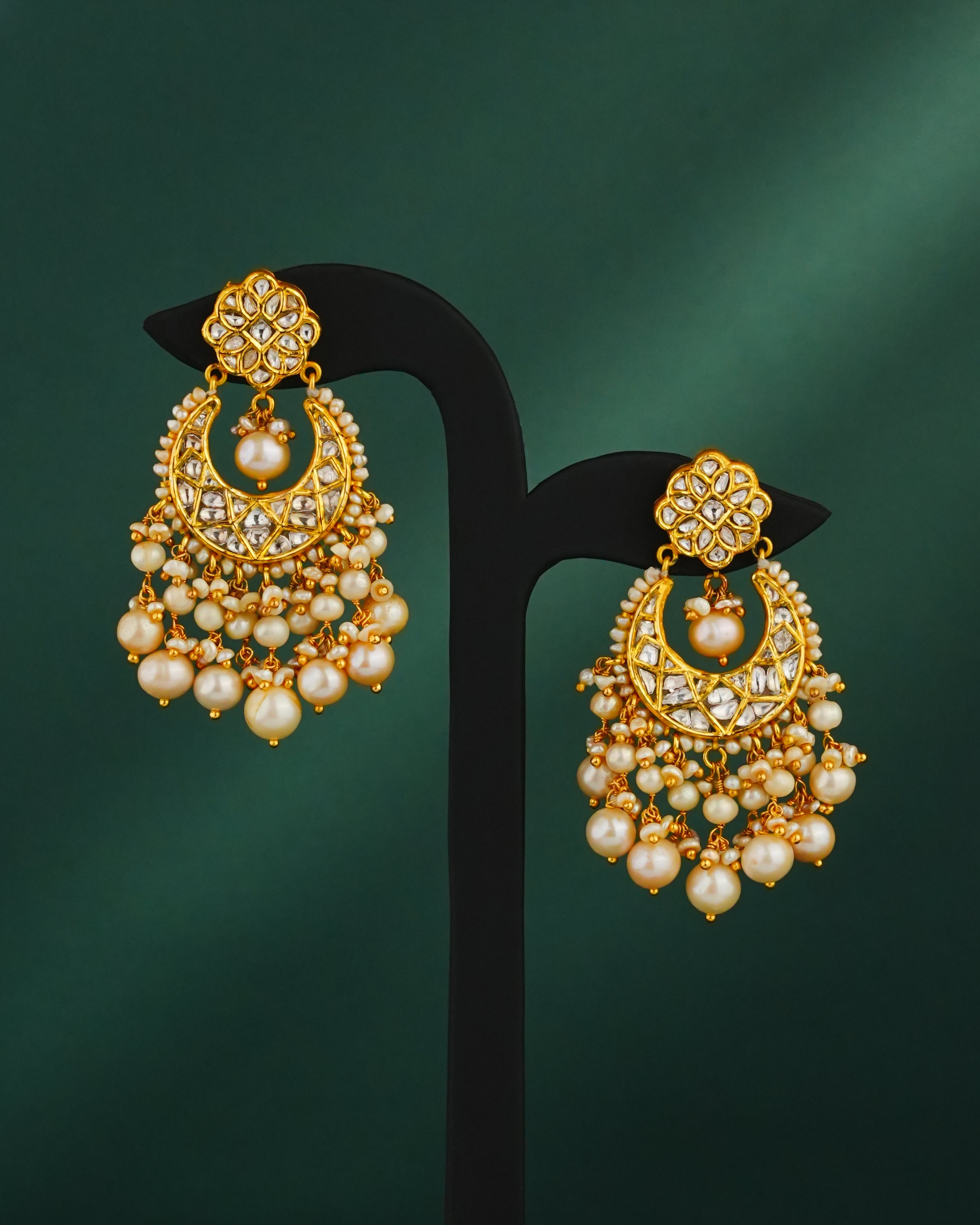 Shanaya Polki Chandbalis