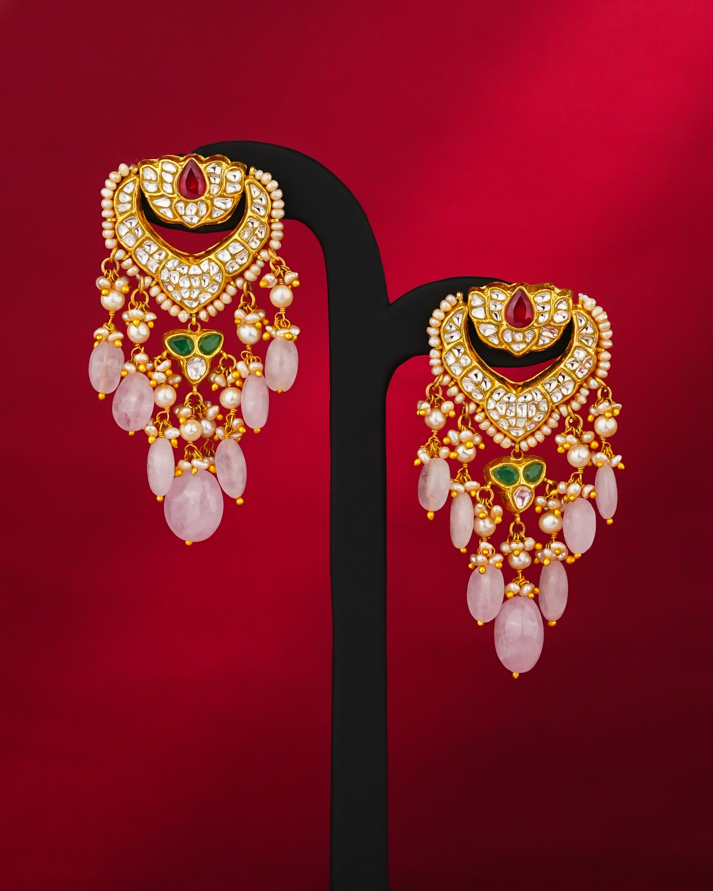 Arisha Polki Chandbalis