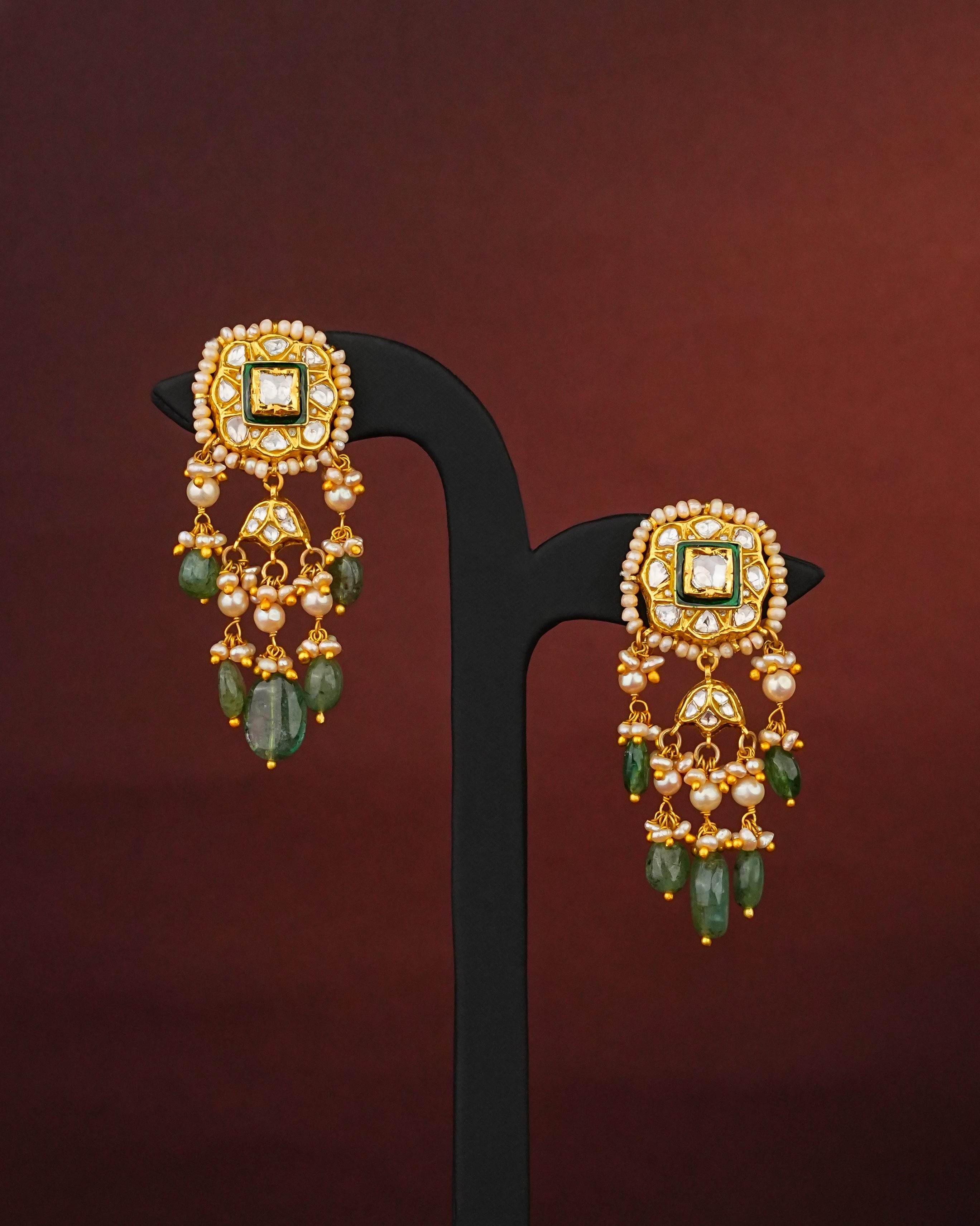 Dania Polki Long Earrings