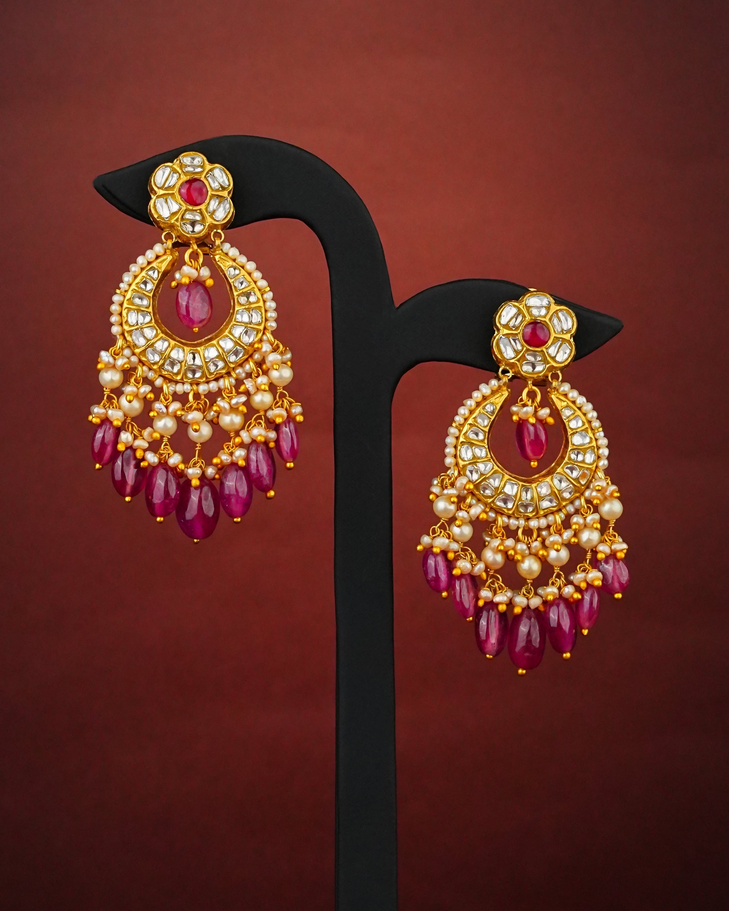 Aashi Polki Chandbalis