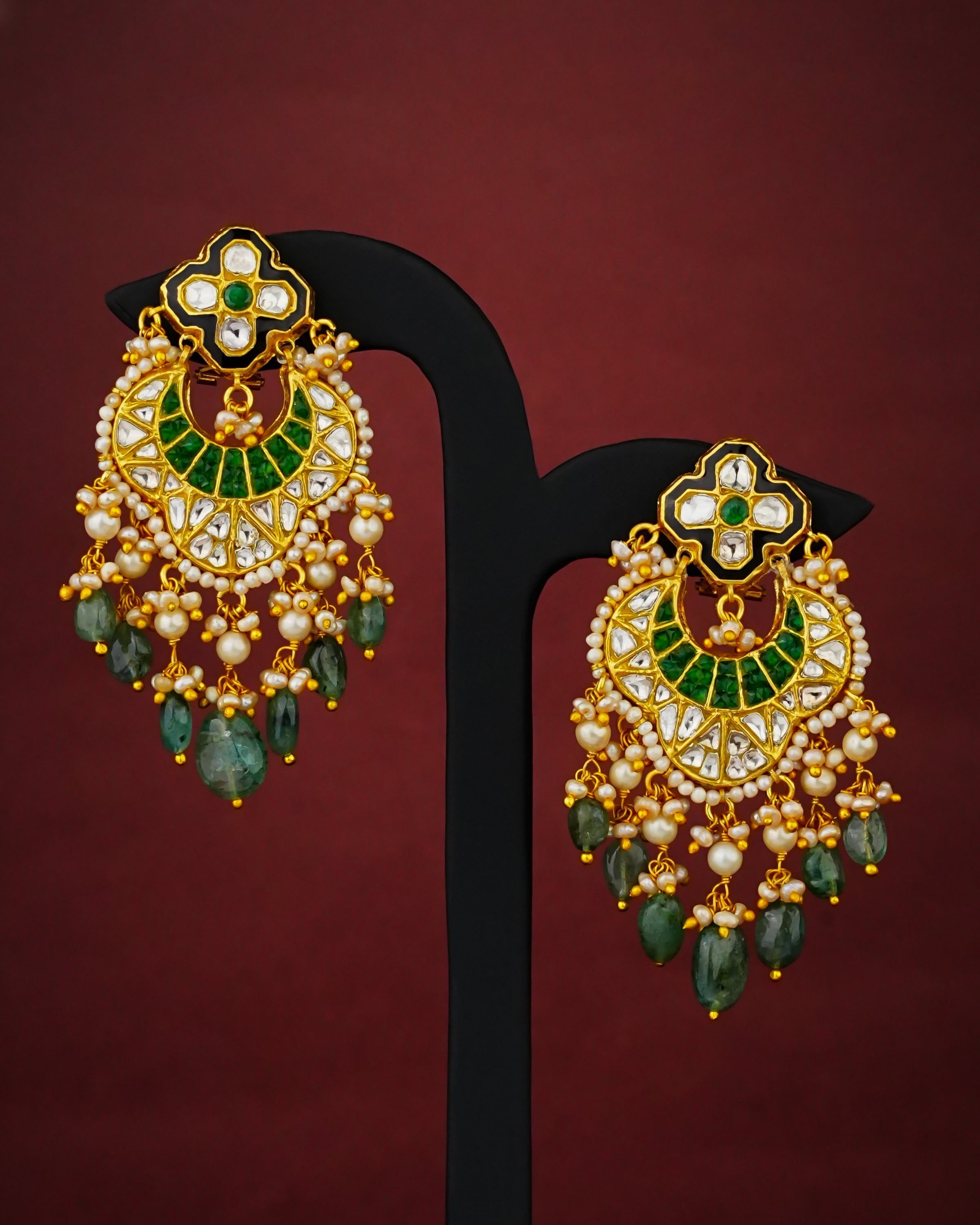 Nirvi Polki Chandbalis