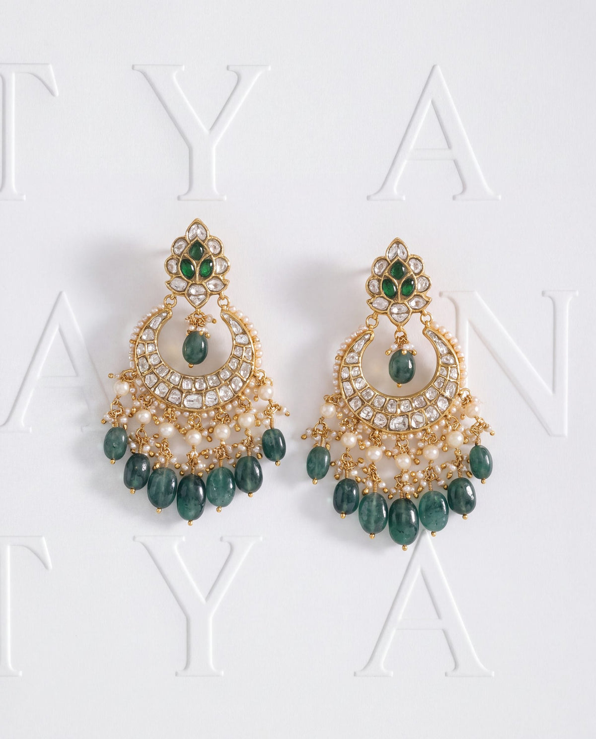 Zara Polki Chandbalis