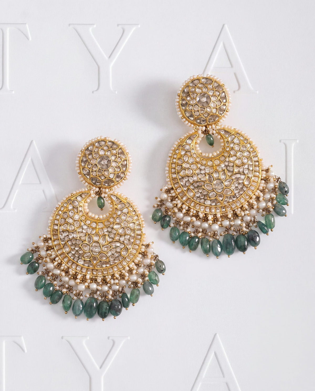 Tanisha Polki Chandbalis