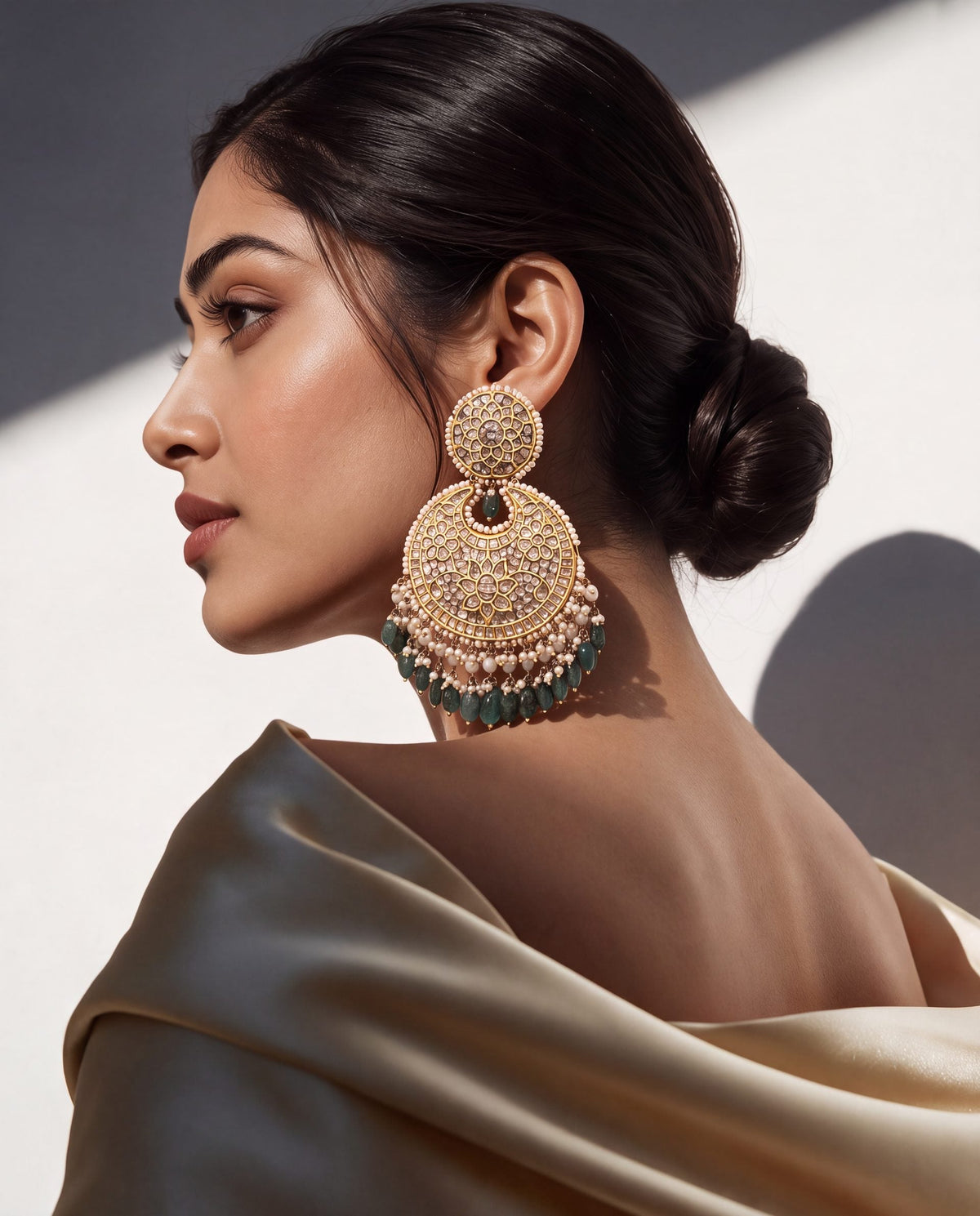 Tanisha Polki Chandbalis