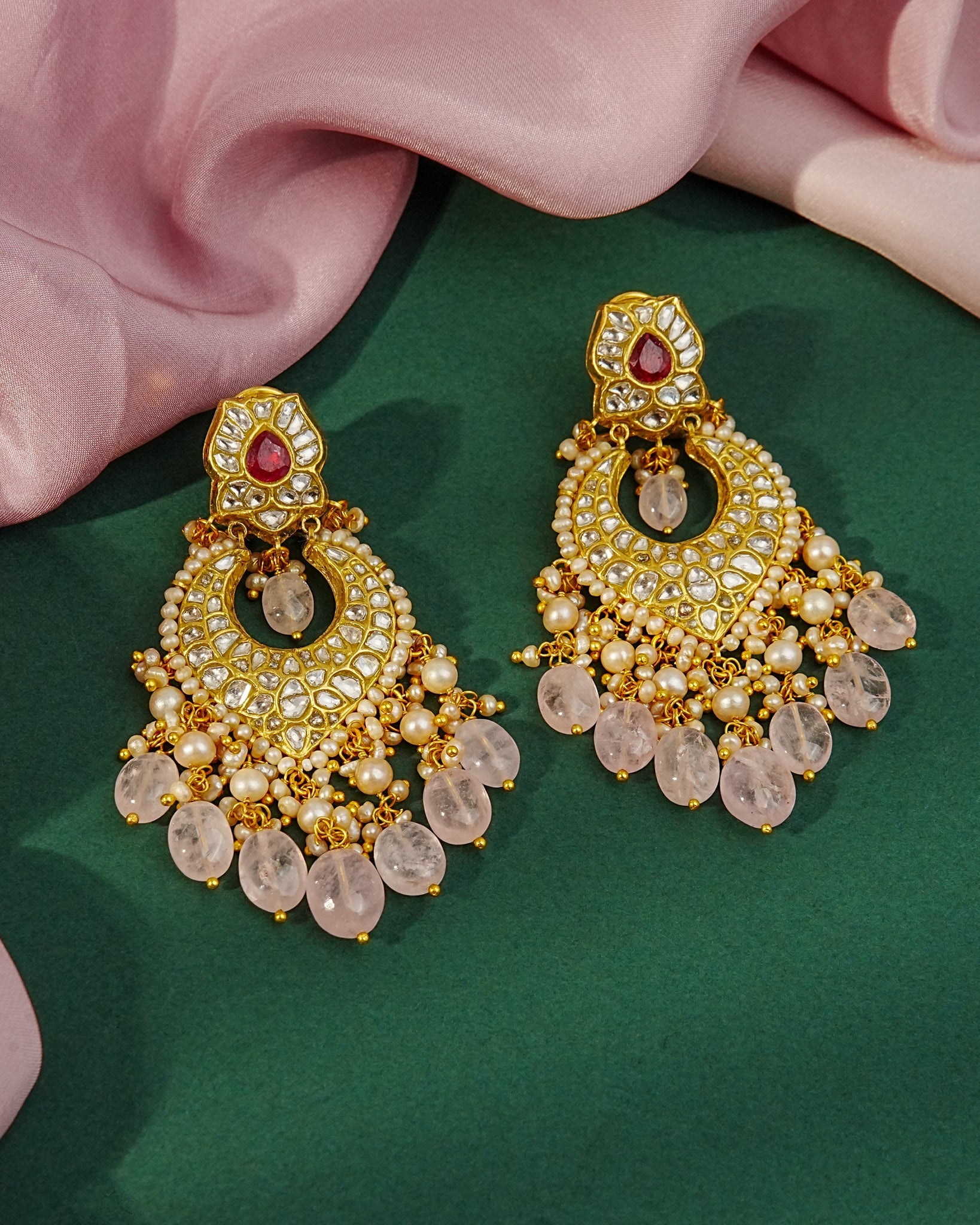 Vaishali Polki Chandbalis