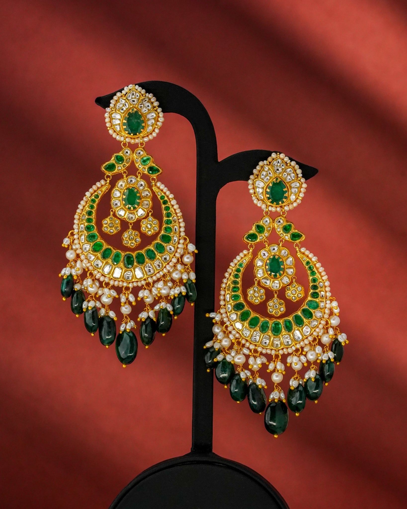 Jasmin Polki Chandbalis