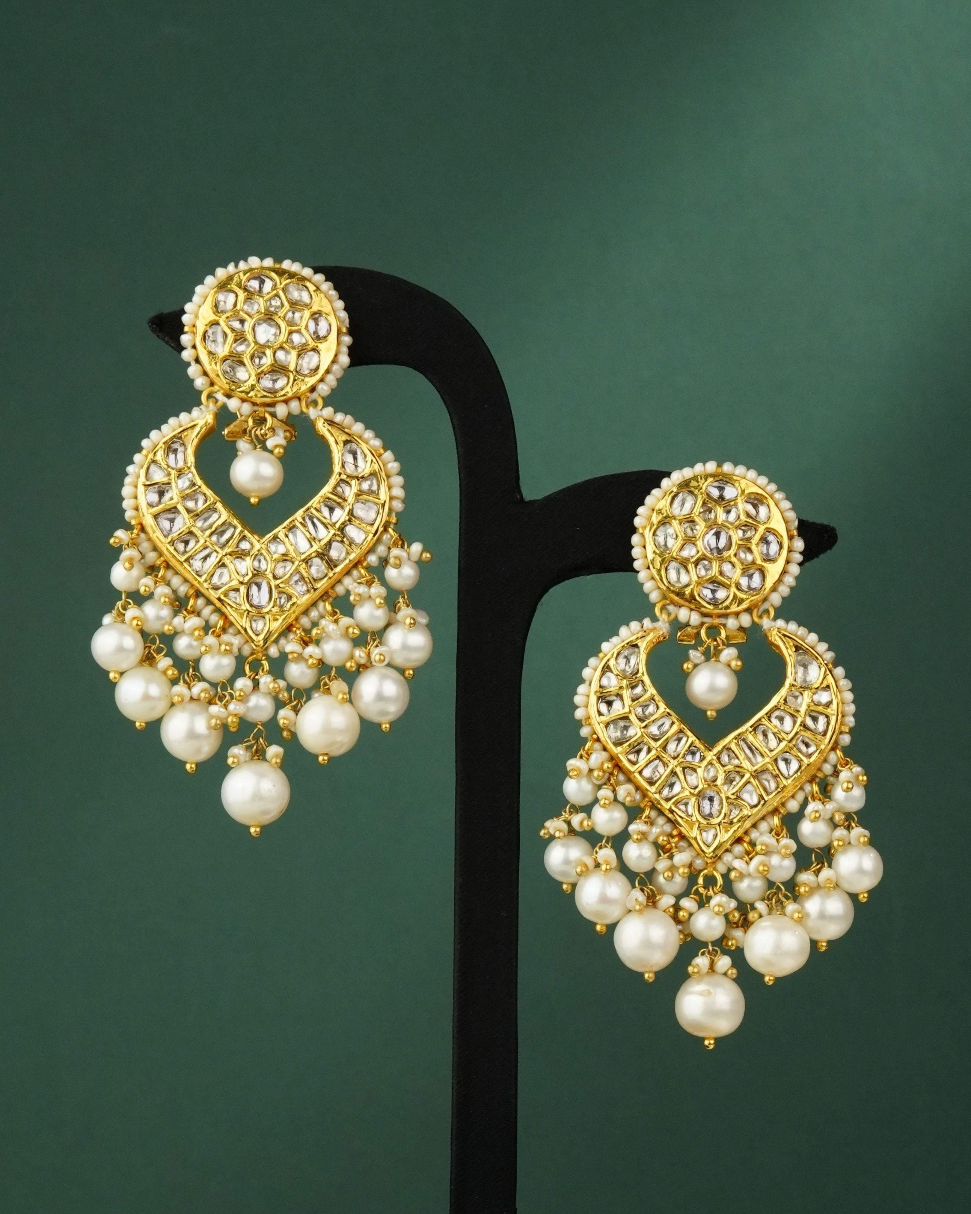 Ziya Polki Chandbalis