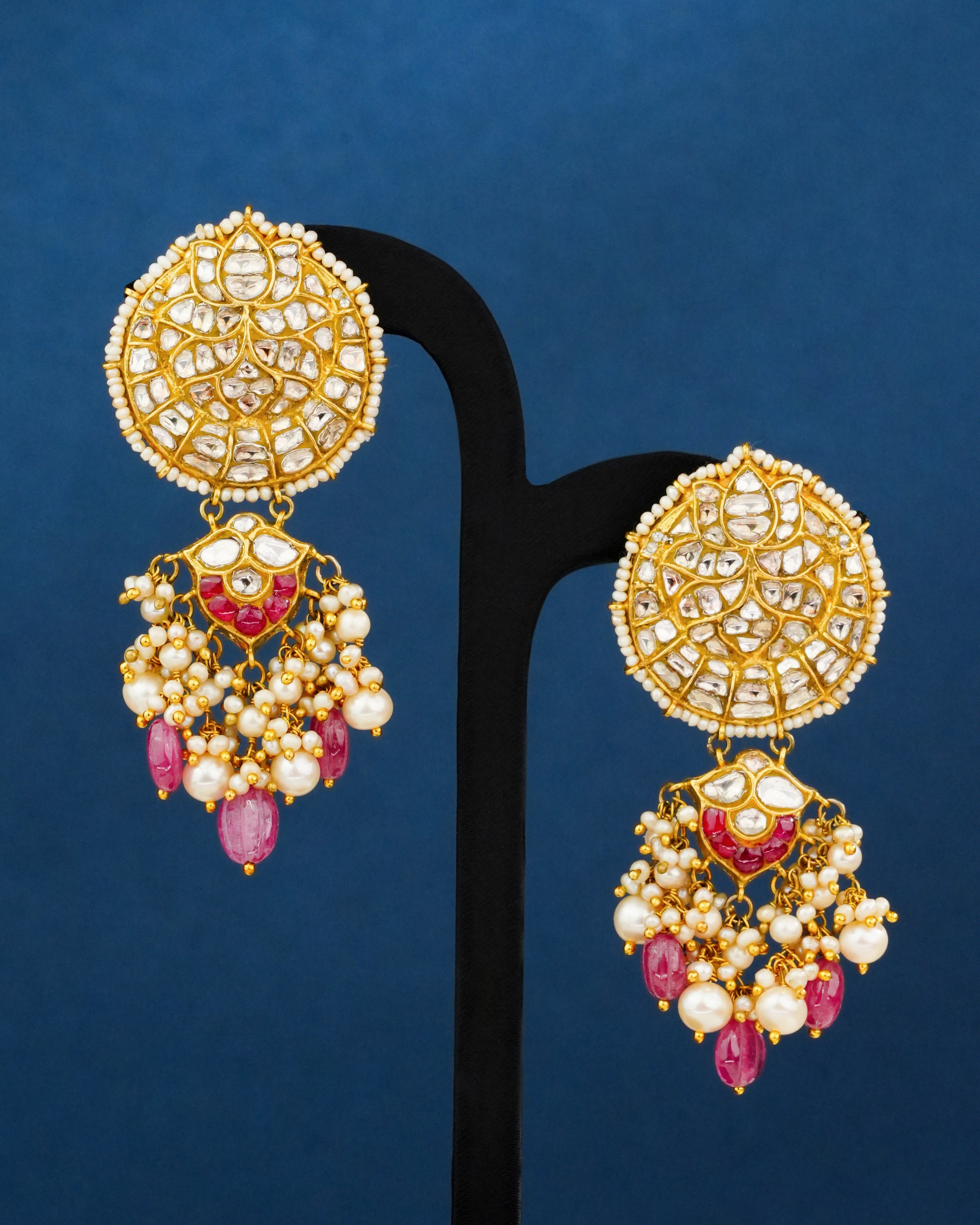 Sitri Polki Long Earrings