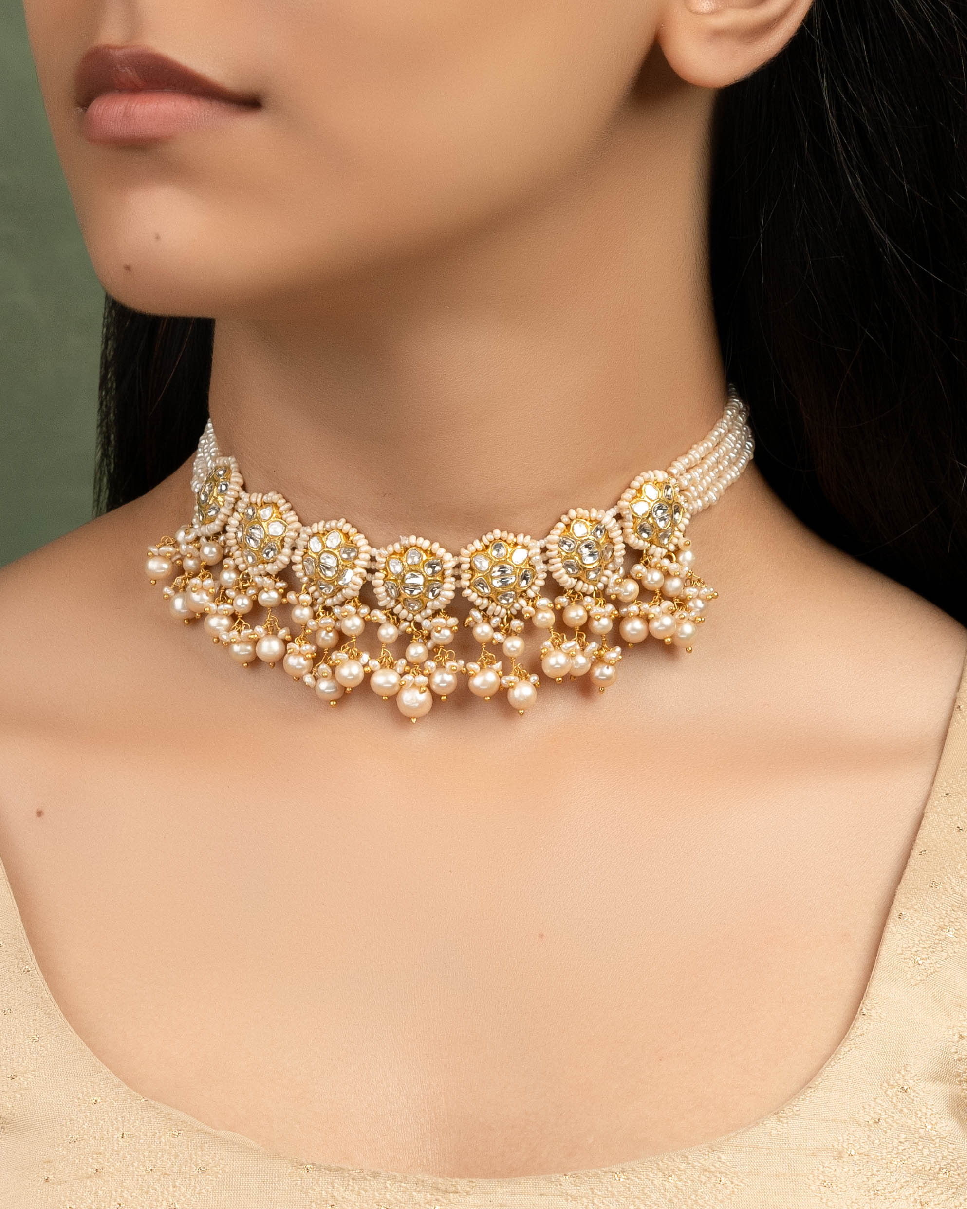 Kaira Bridal Polki Polki Set