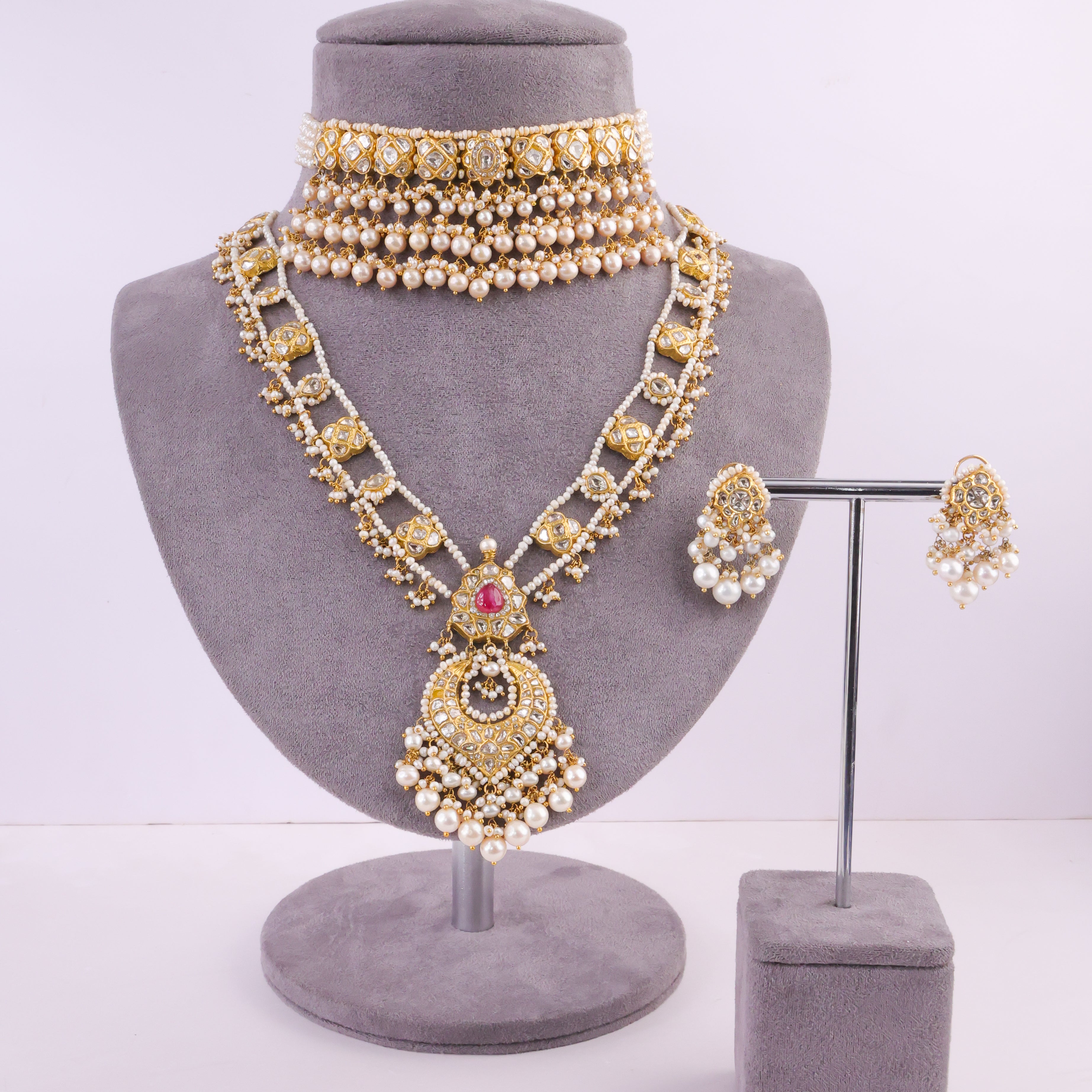 Janni Bridal Polki Set