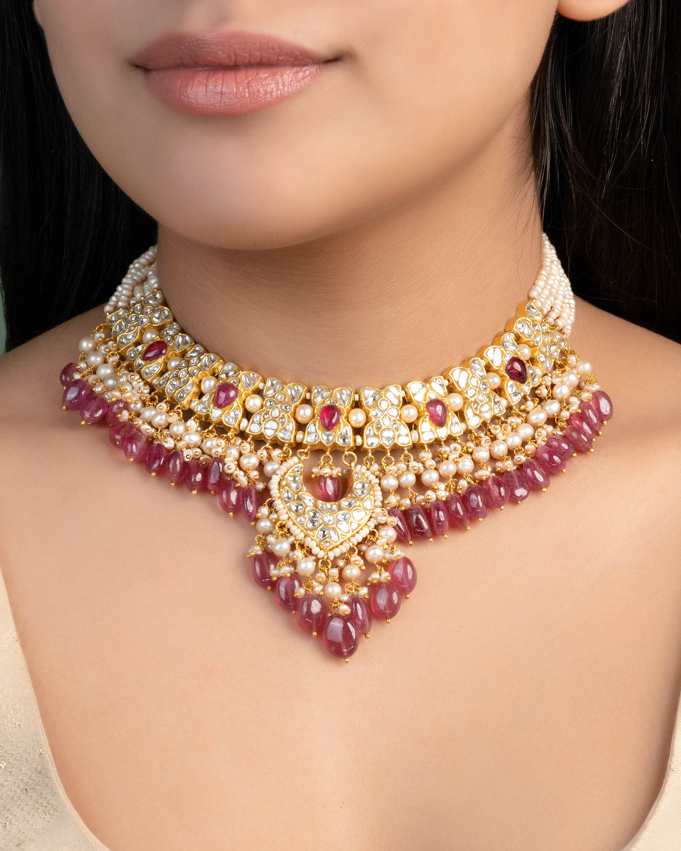 Vivara Polki Necklace