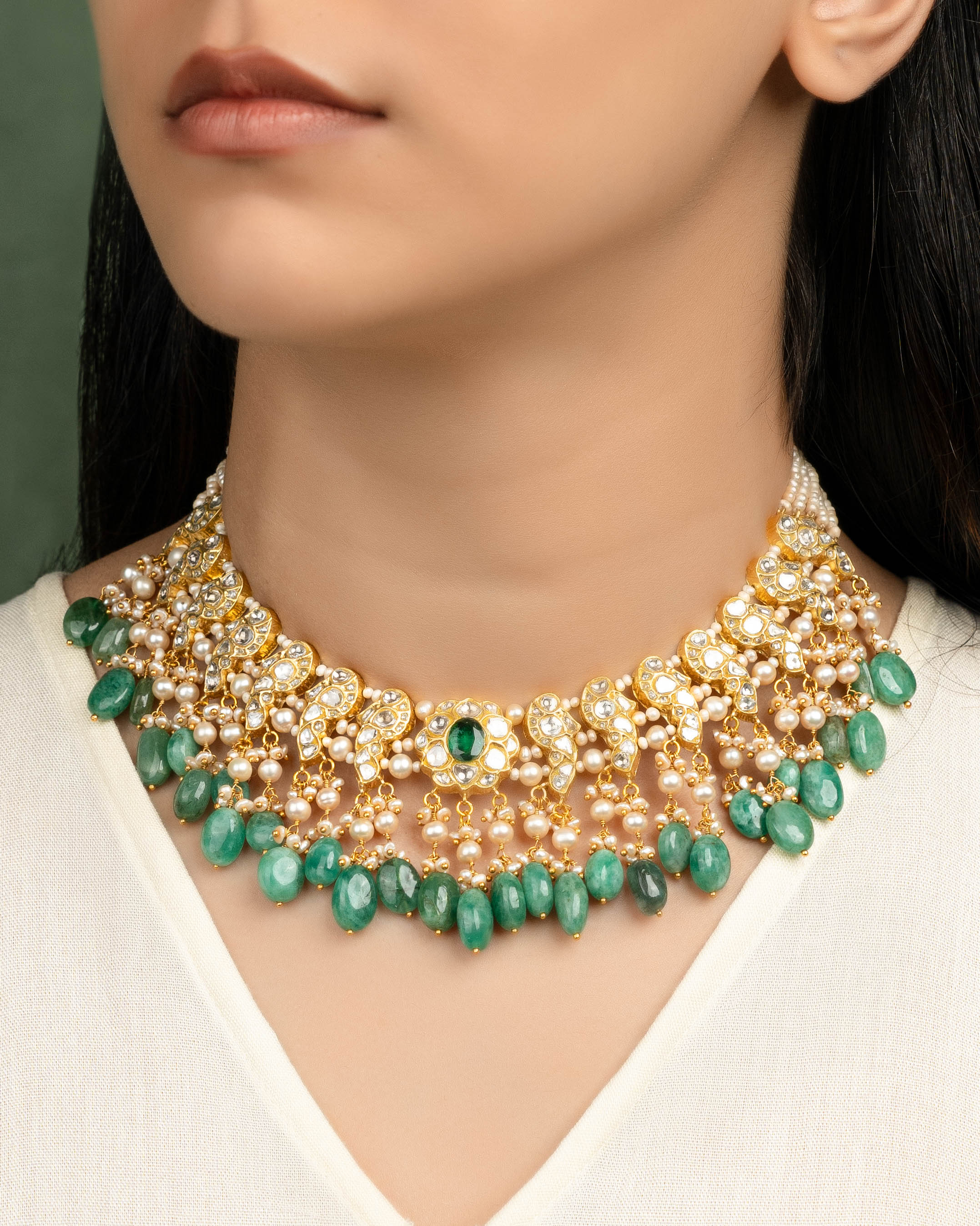 Anita Polki Necklace