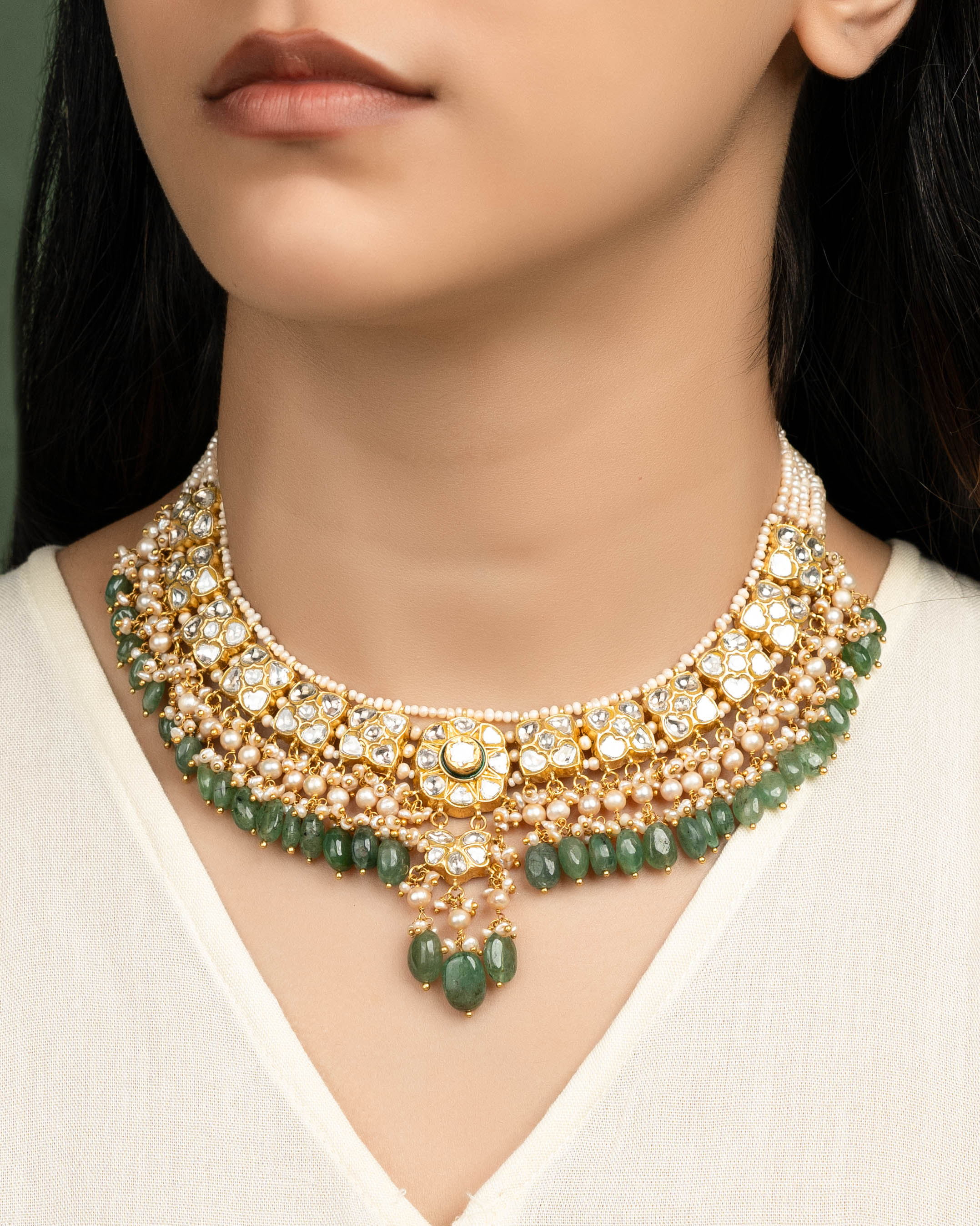 Tanmayi Polki Necklace