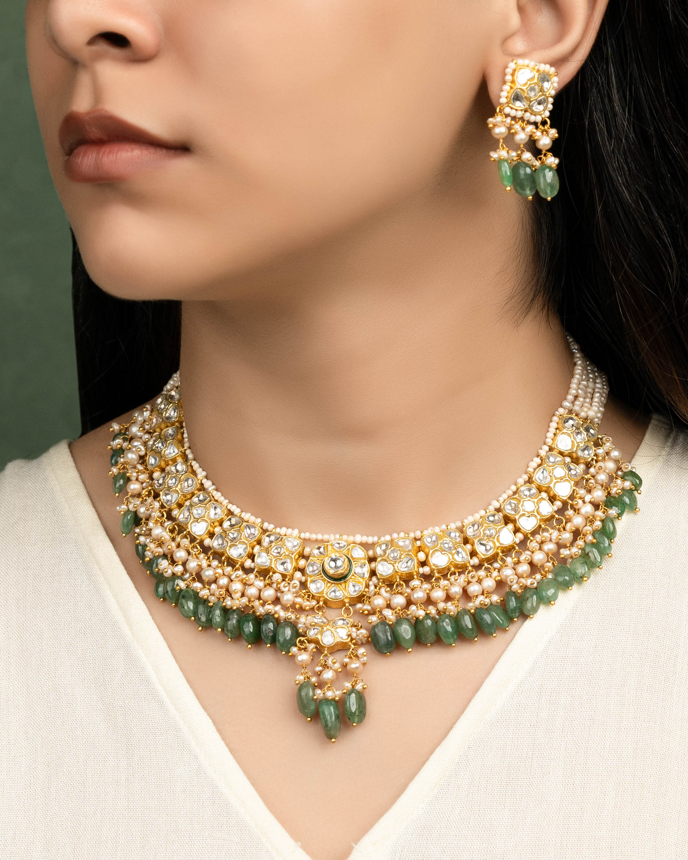 Tanmayi Polki Necklace