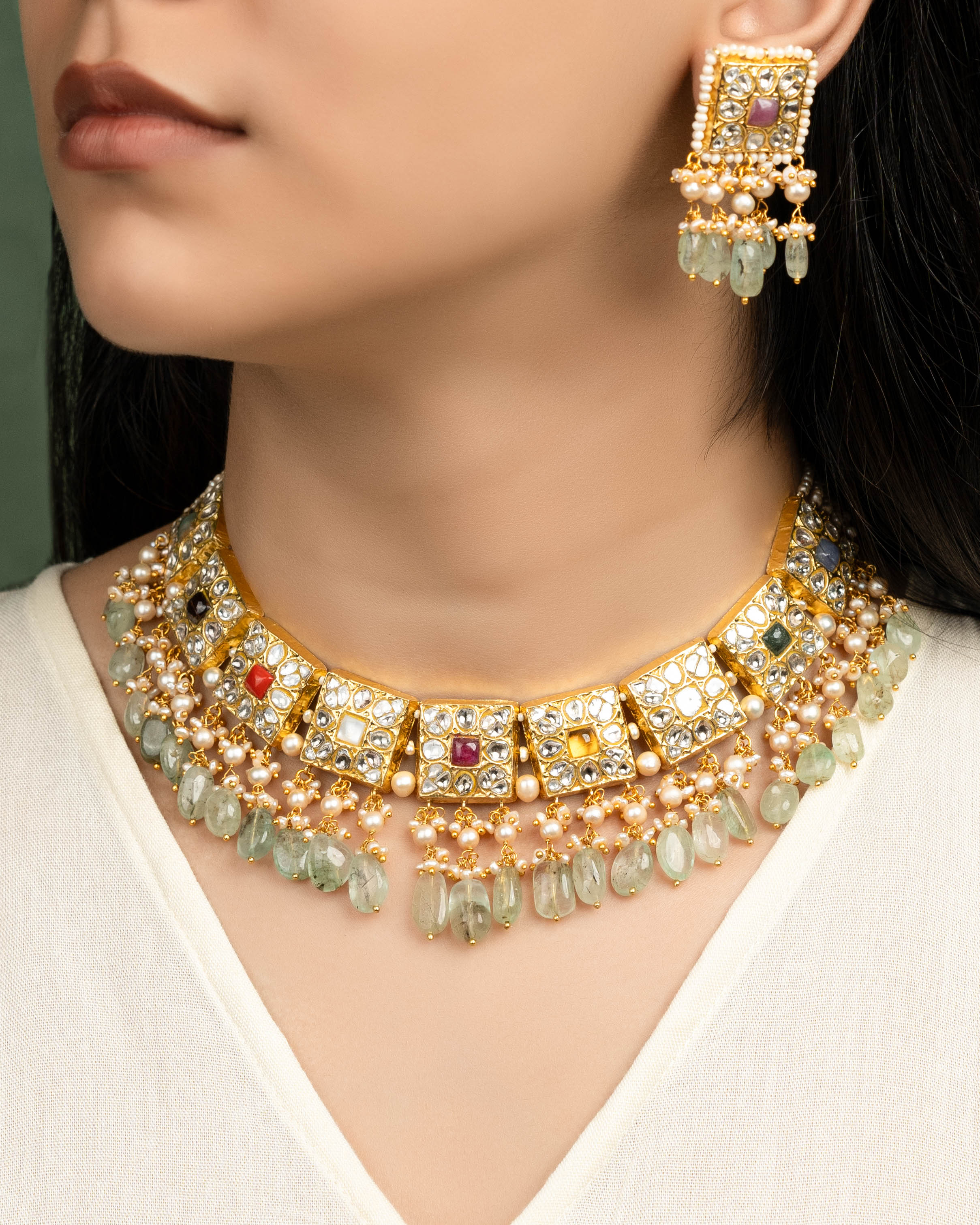 Navneeta Polki Necklace