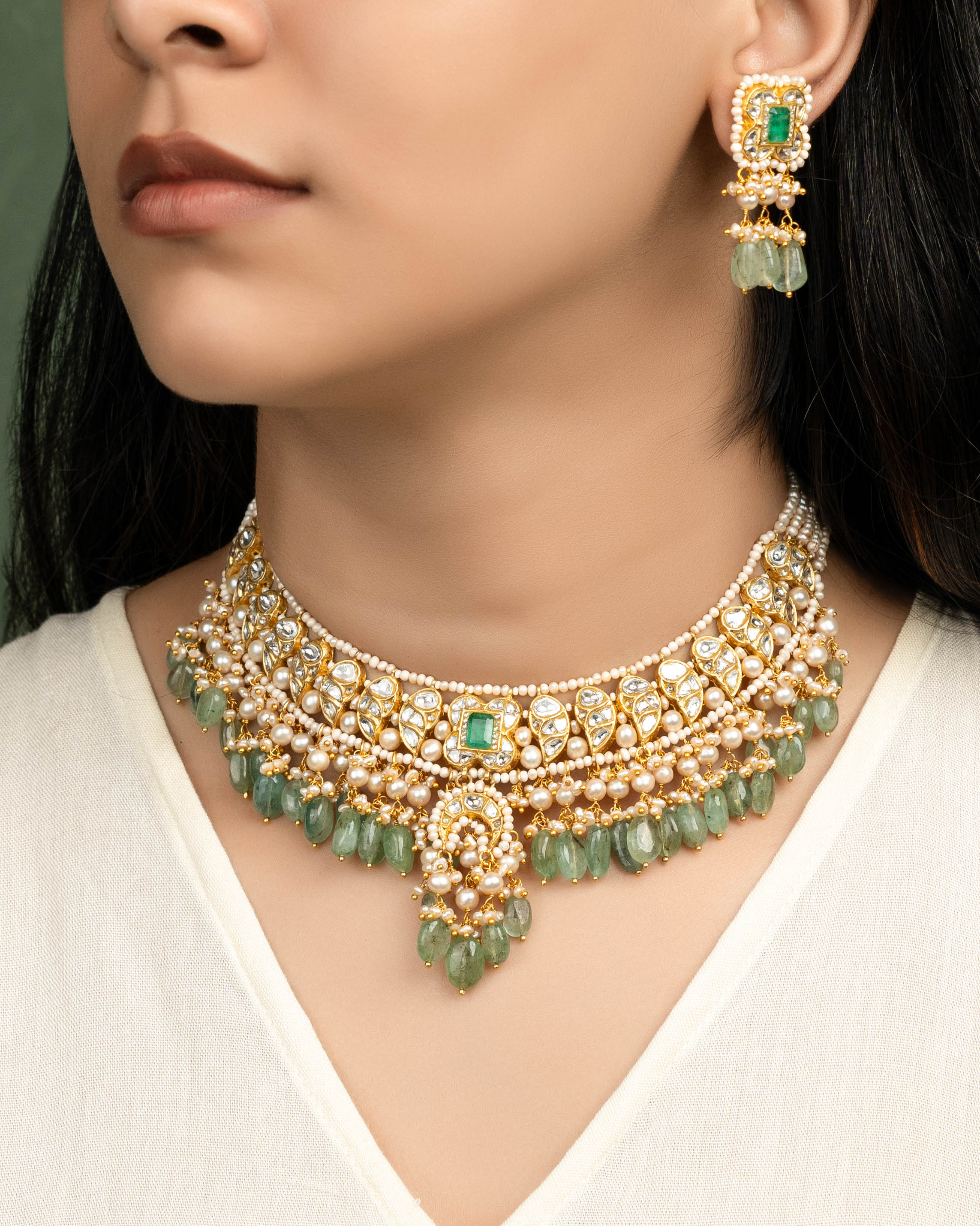 Alekhya Polki Necklace