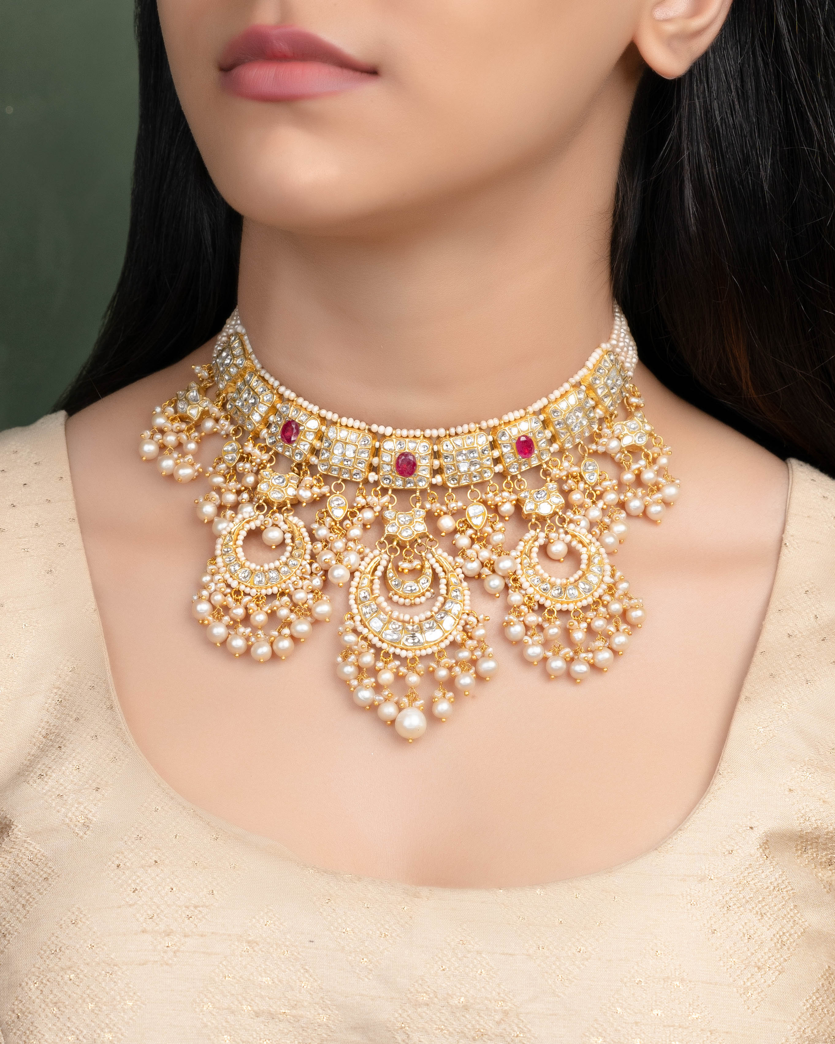 Kashuma Polki Necklace