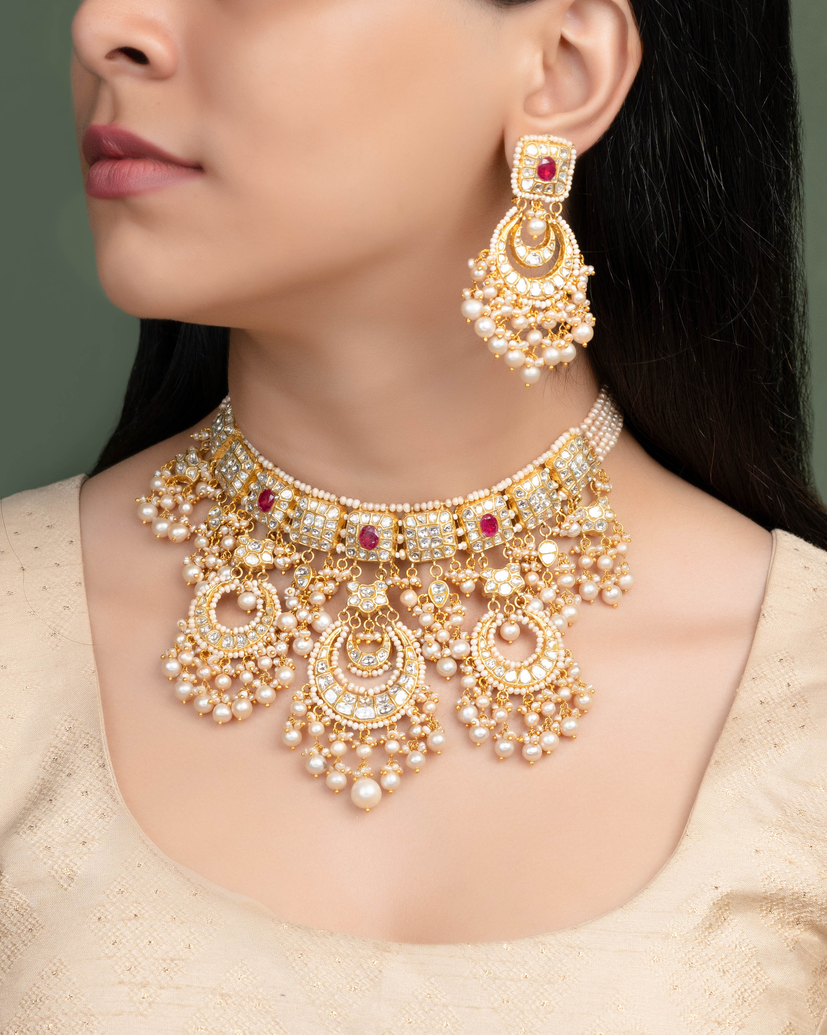 Kashuma Polki Necklace