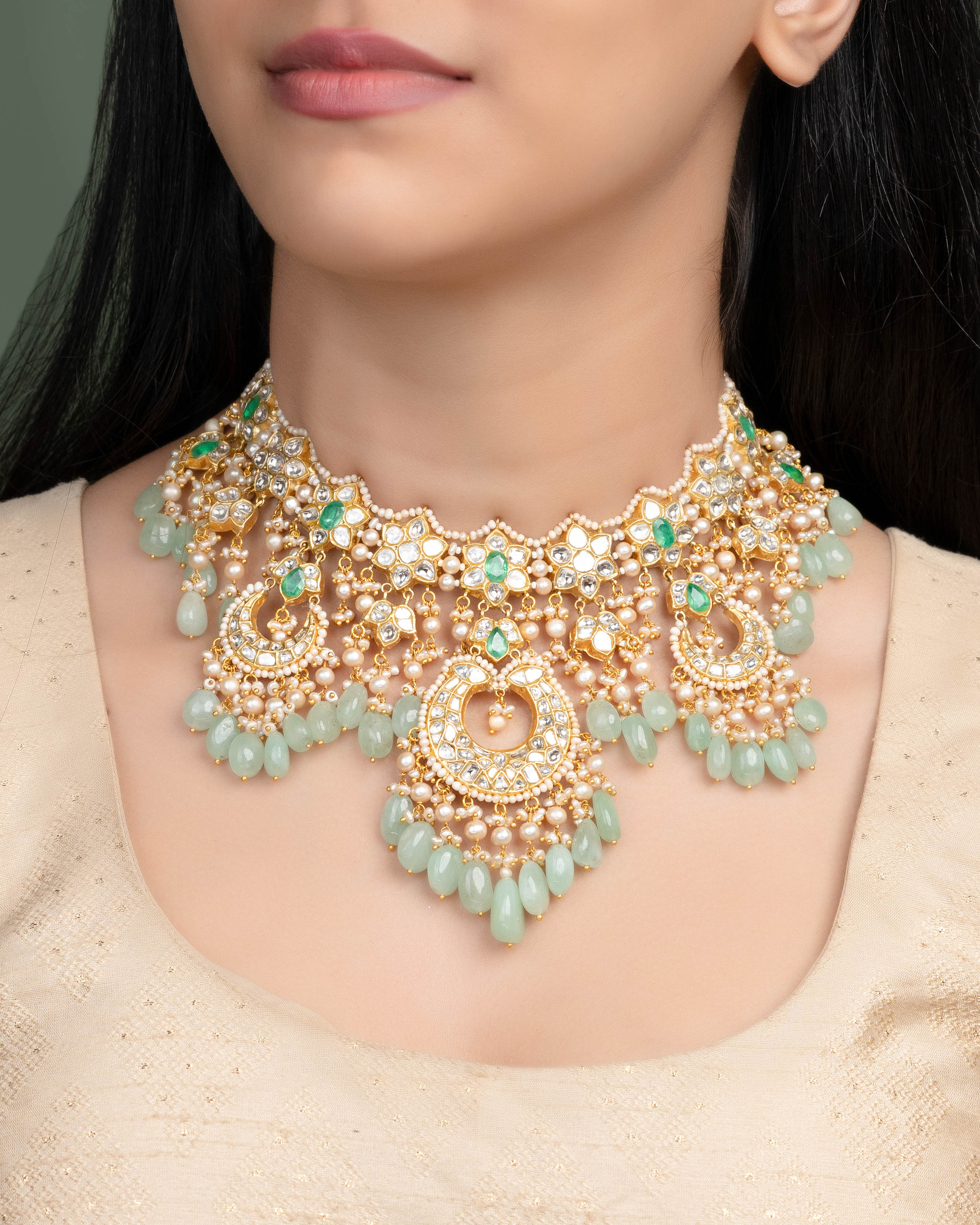 Ruhi Polki Necklace