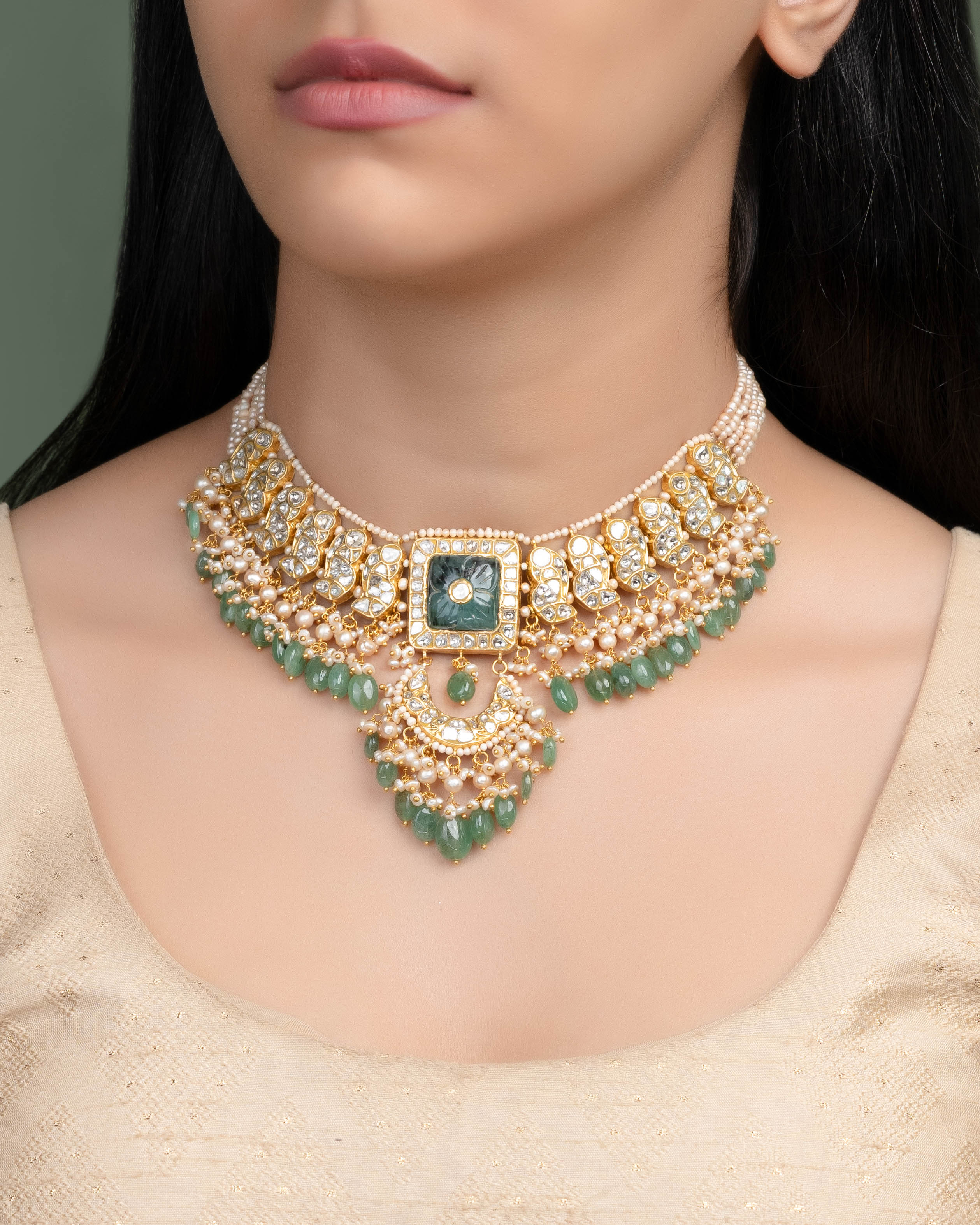 Raha Polki Necklace