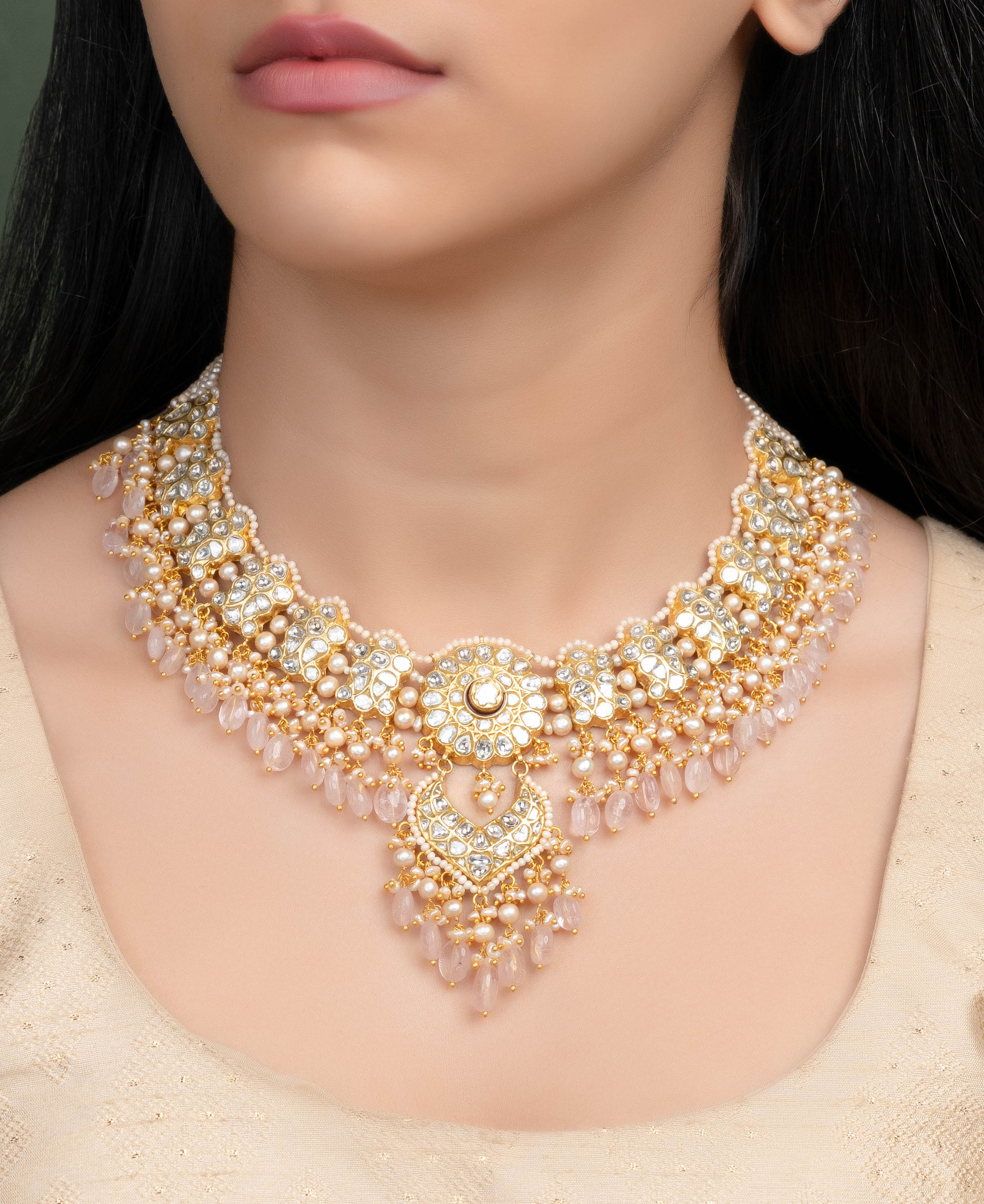Neehaar Polki Necklace
