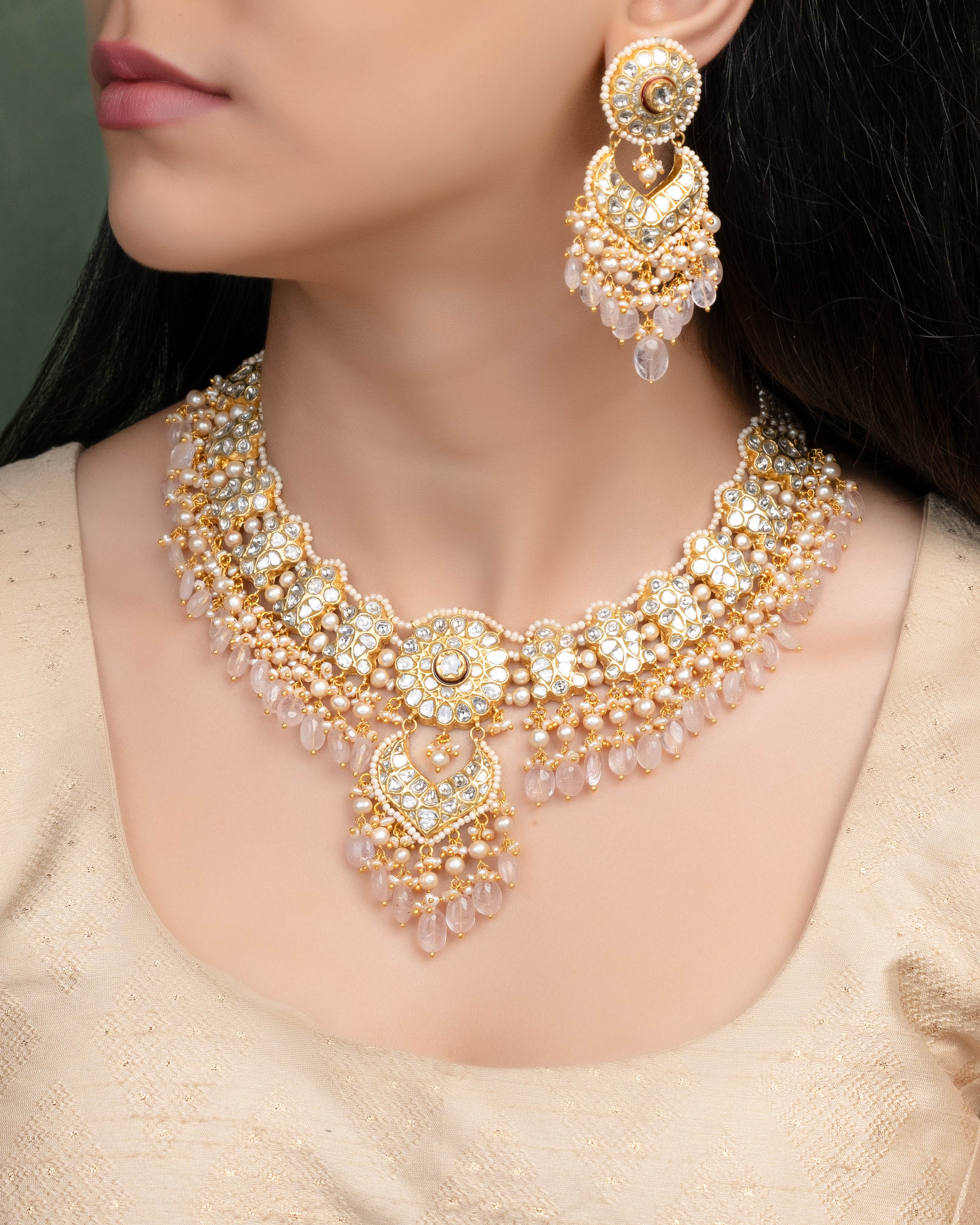 Neehaar Polki Necklace