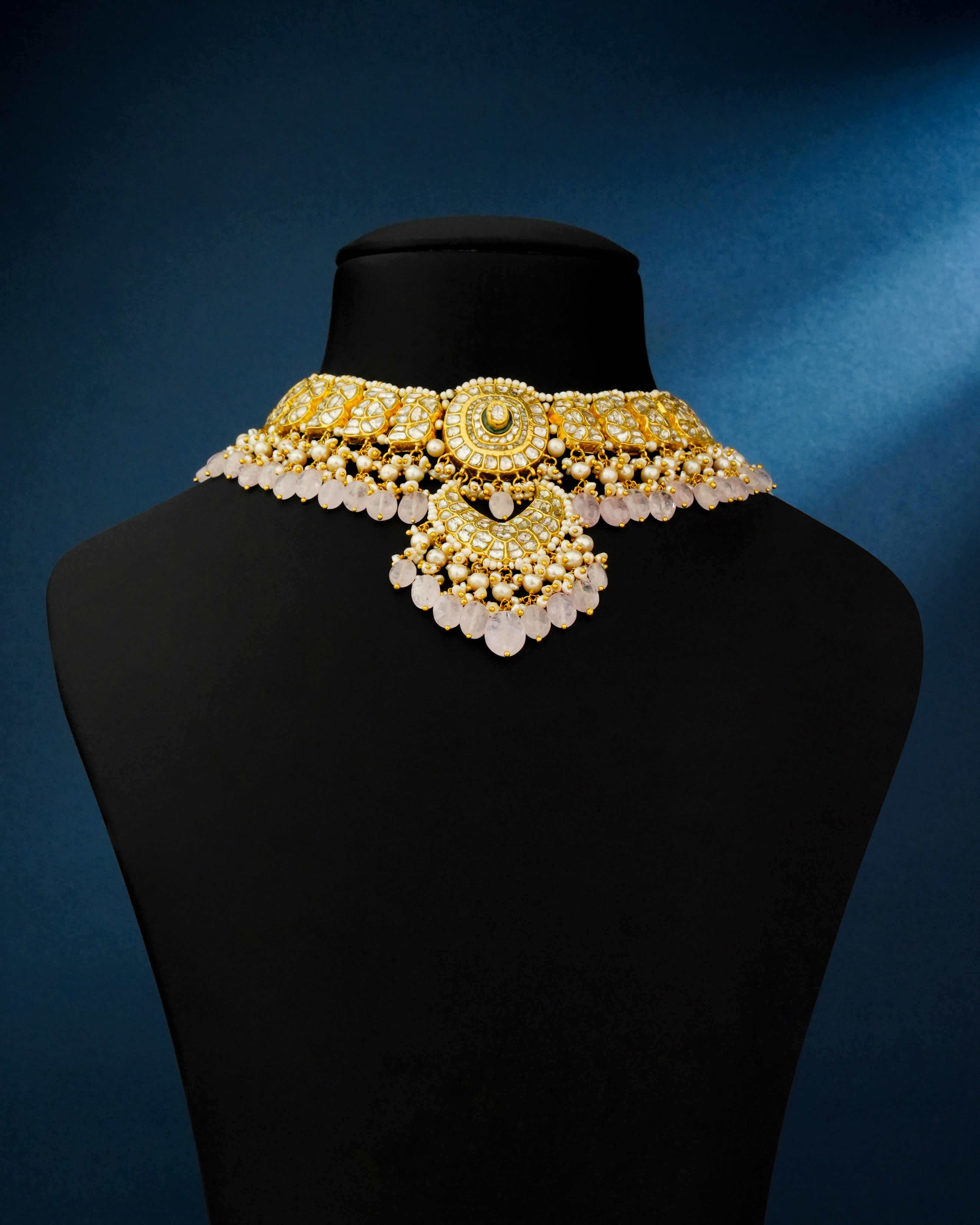 Madhiya Polki Necklace - NO ORDERS