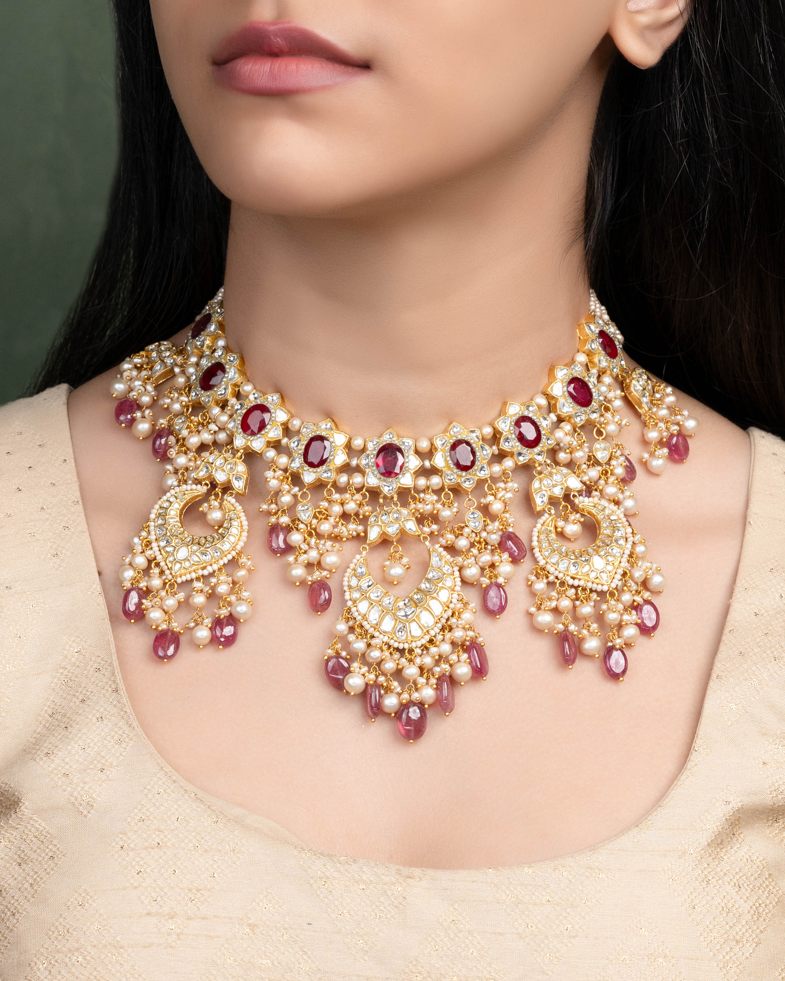 Azima Polki Necklace