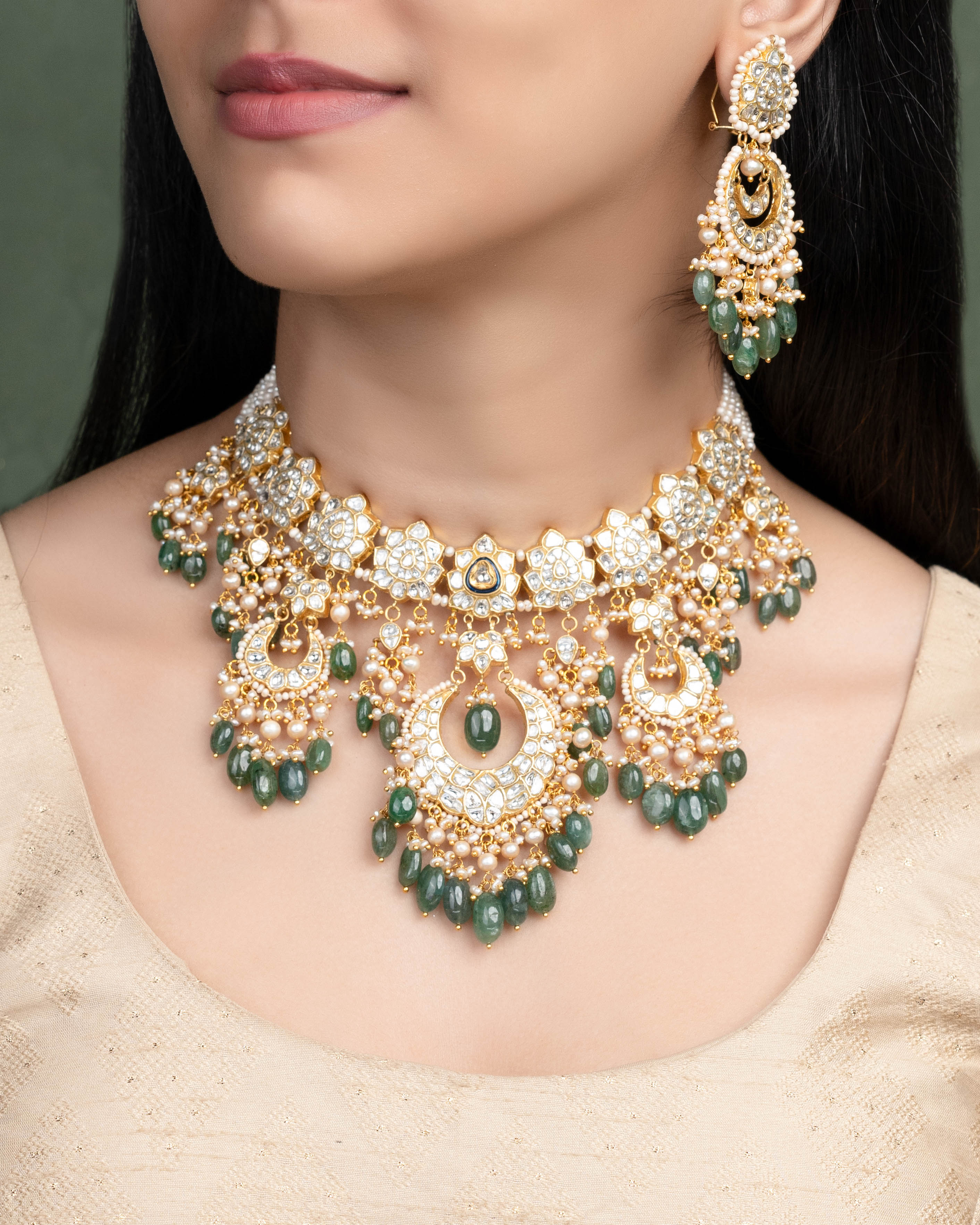 Kashish Polki Chandbalis