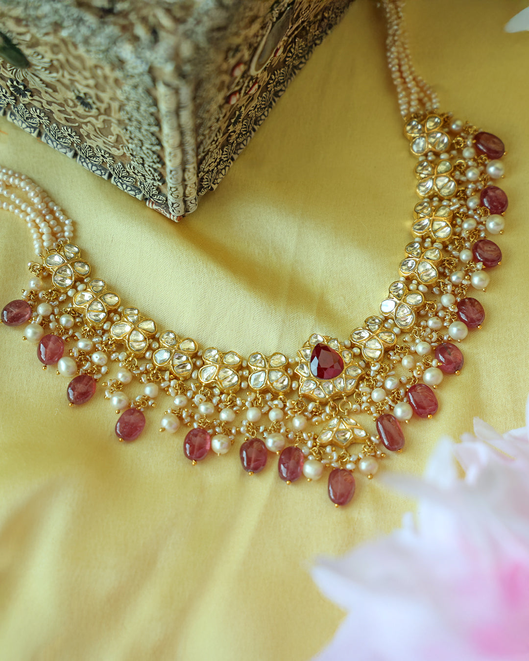 Hailey Polki Necklace