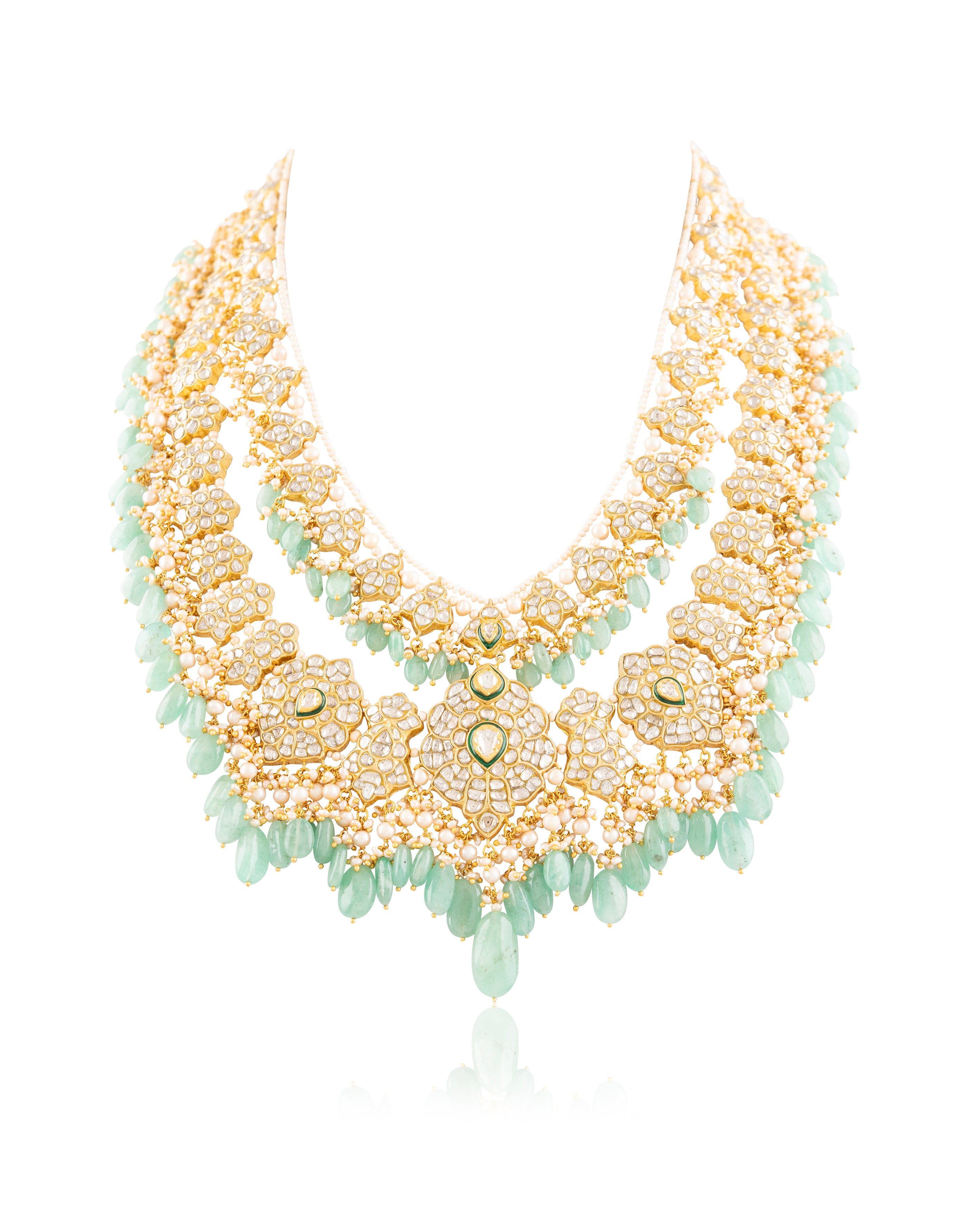 Prerna Polki Long Necklace
