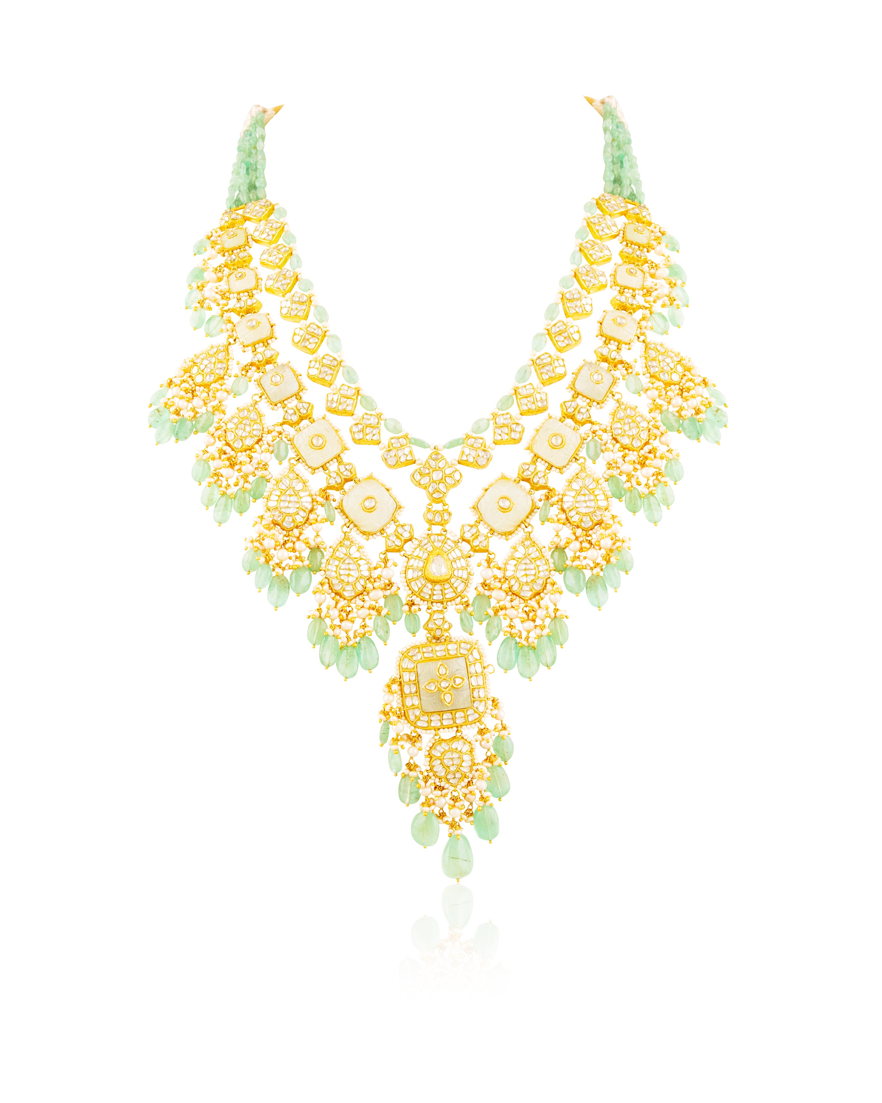 Preet Polki Long Necklace