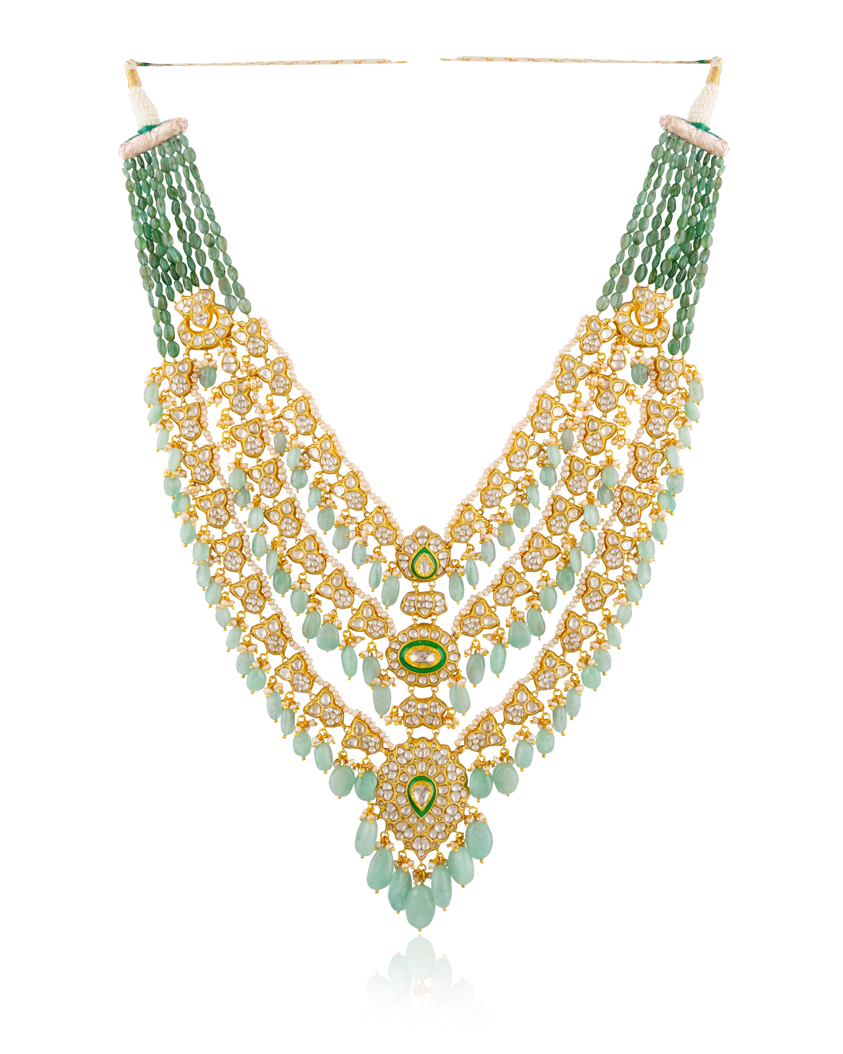 Kainaat Polki Long Necklace