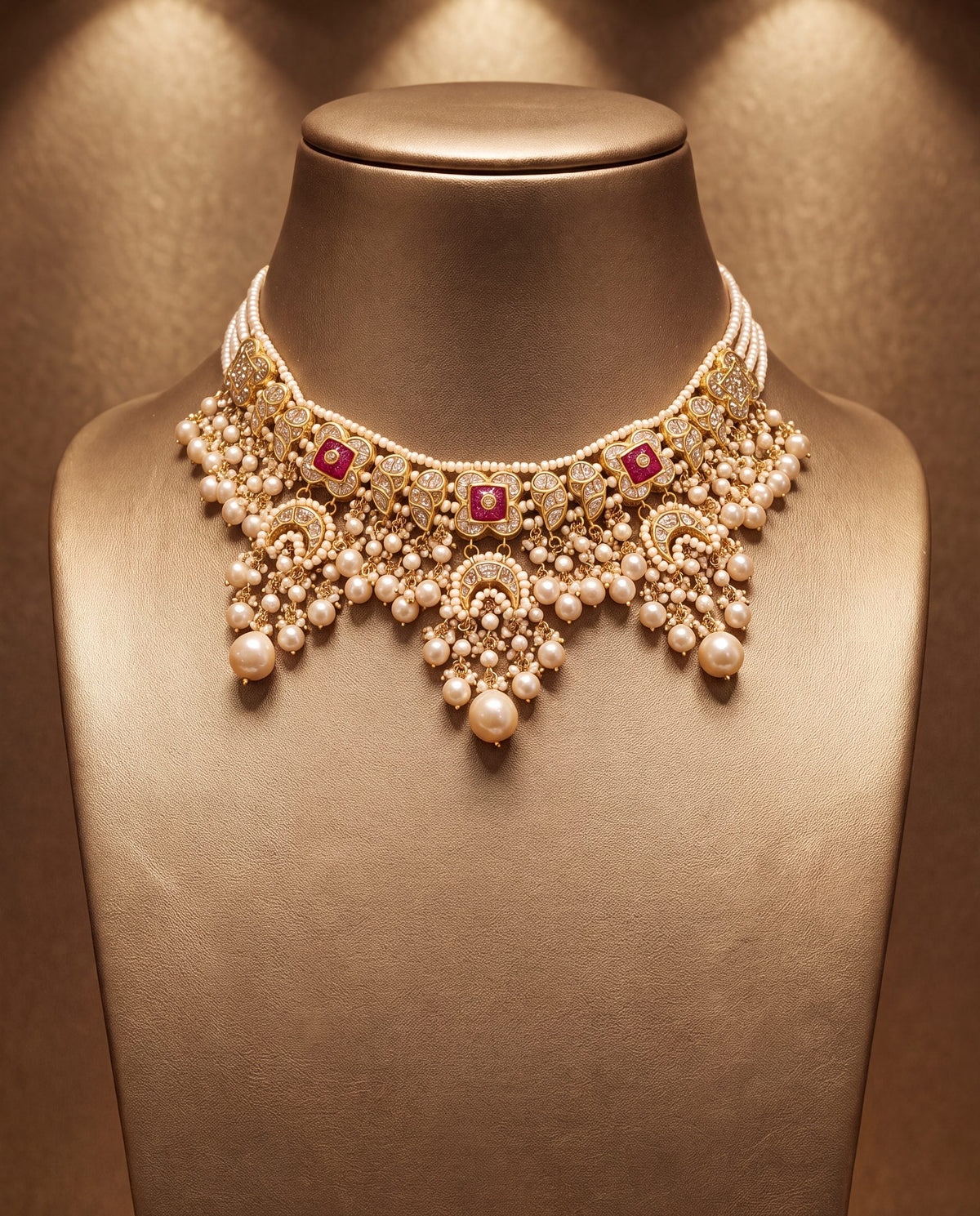 Myra Polki Necklace