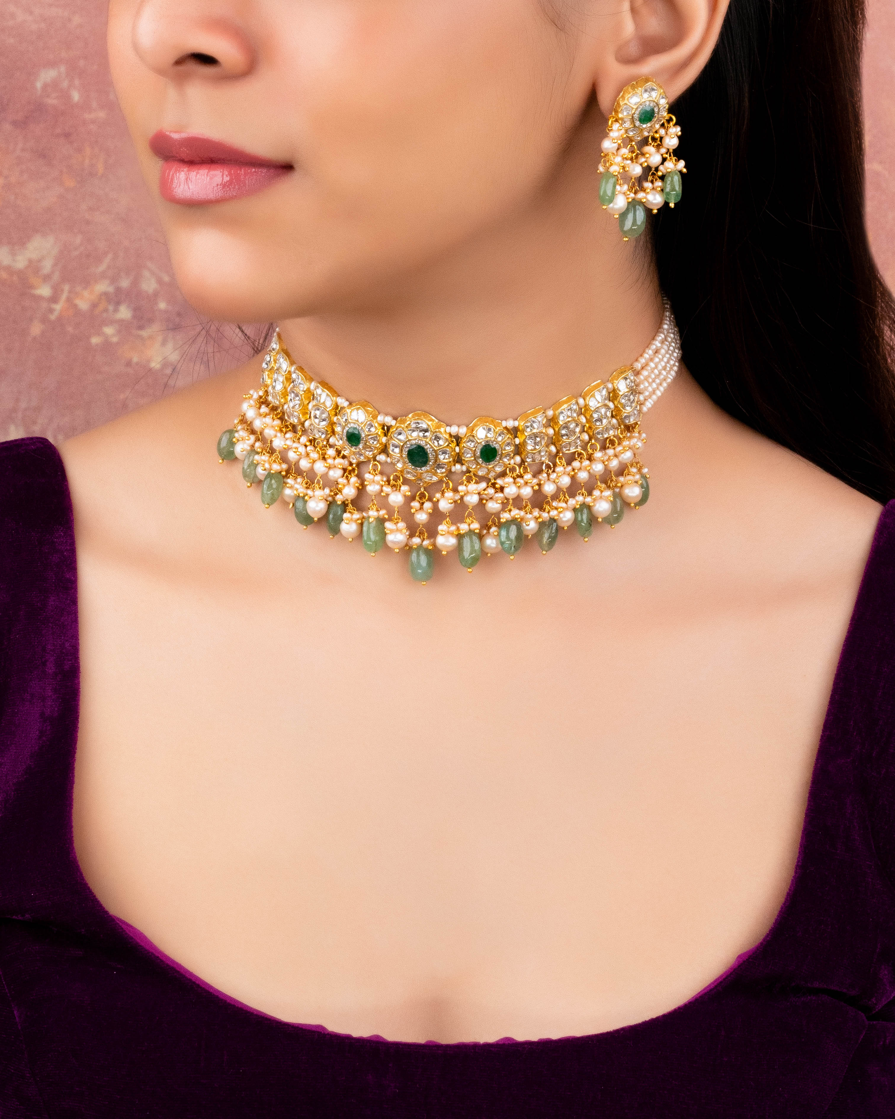 Naomi Polki Necklace